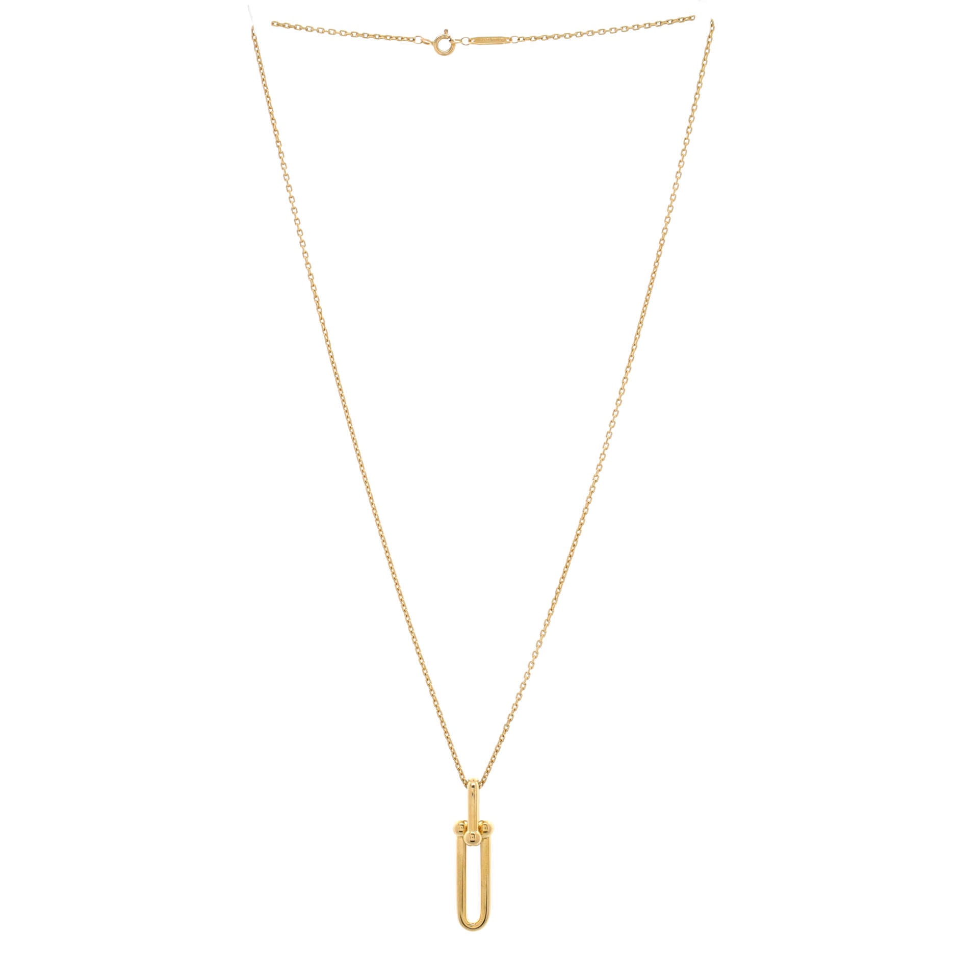 HardWear Link Pendant Necklace 18K Yellow Gold