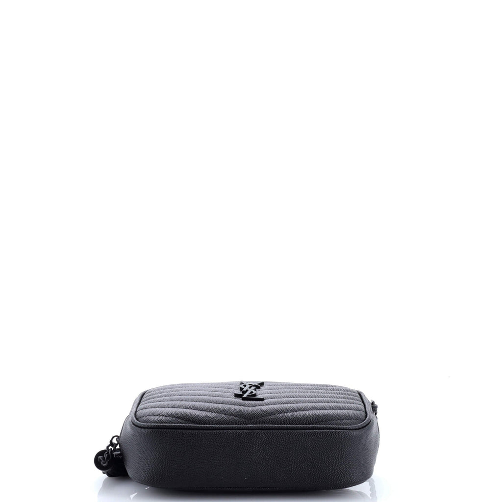 Lou Camera Bag Matelasse Chevron Leather Mini