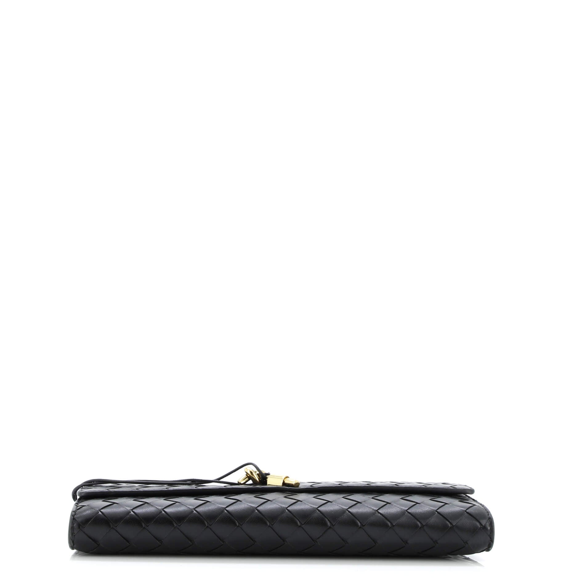 Andiamo Top Handle Clutch Intrecciato Nappa Long
