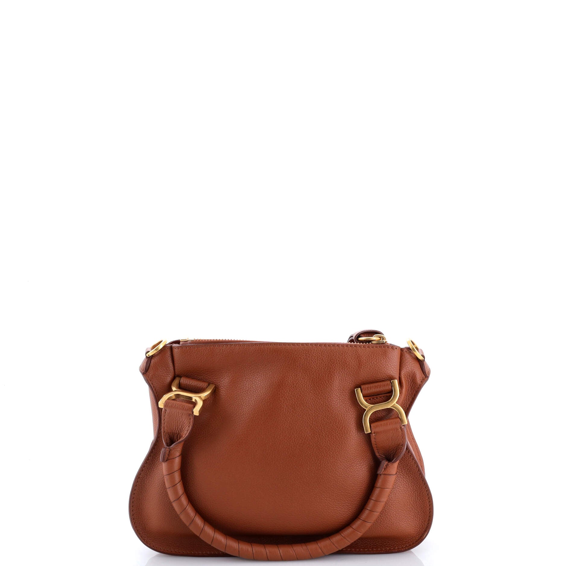 Marcie Satchel Leather and Suede Small