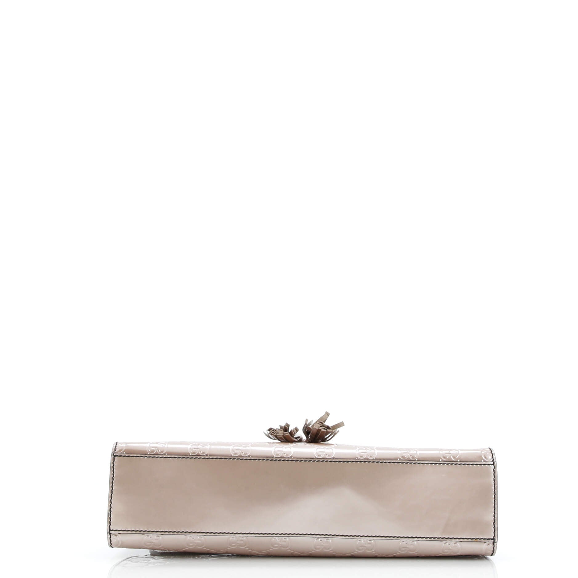 Emily Chain Flap Bag Guccissima Patent Medium