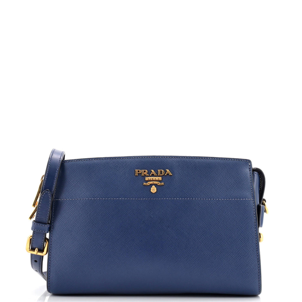 Esplanade Crossbody Bag Saffiano with City Calf Small