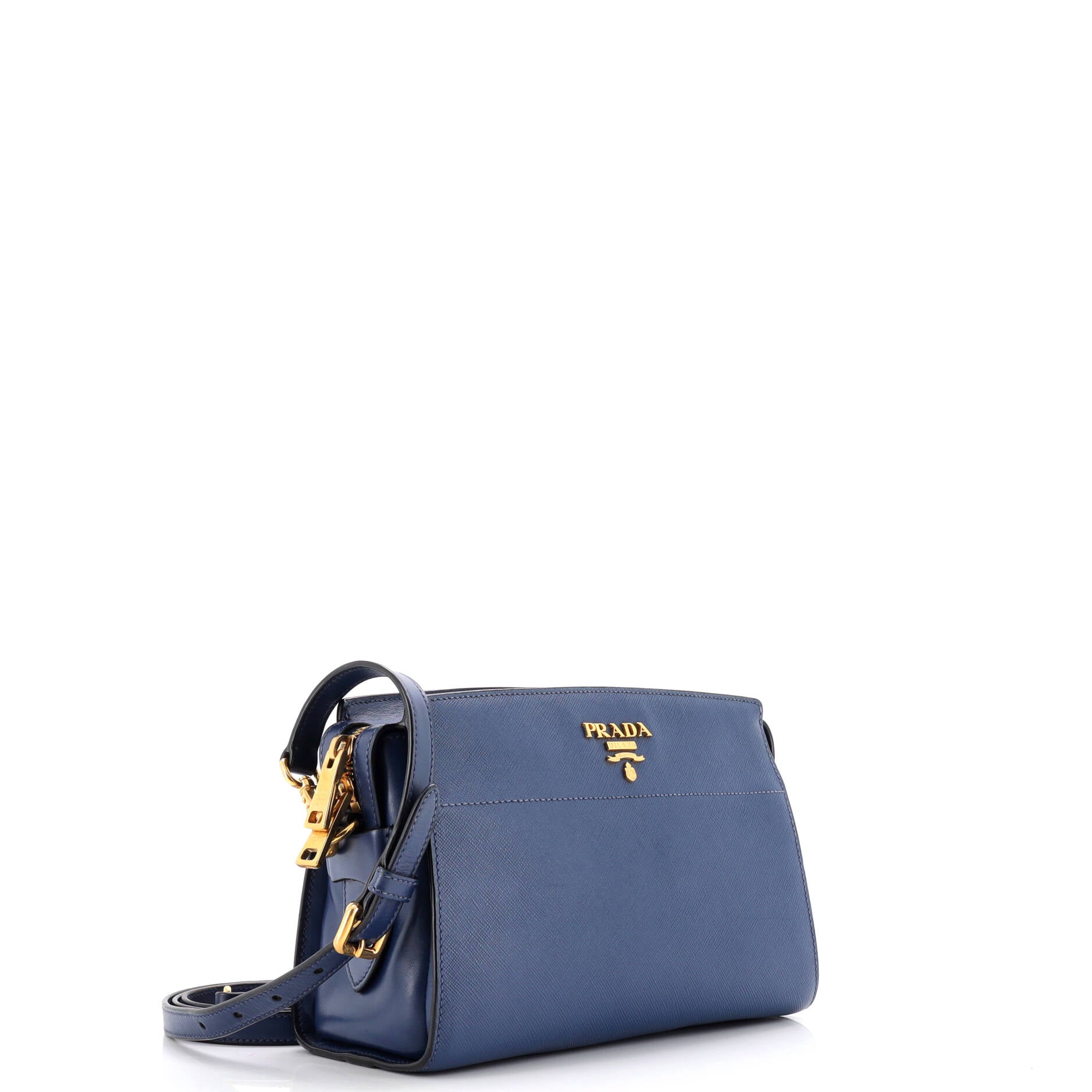 Esplanade Crossbody Bag Saffiano with City Calf Small