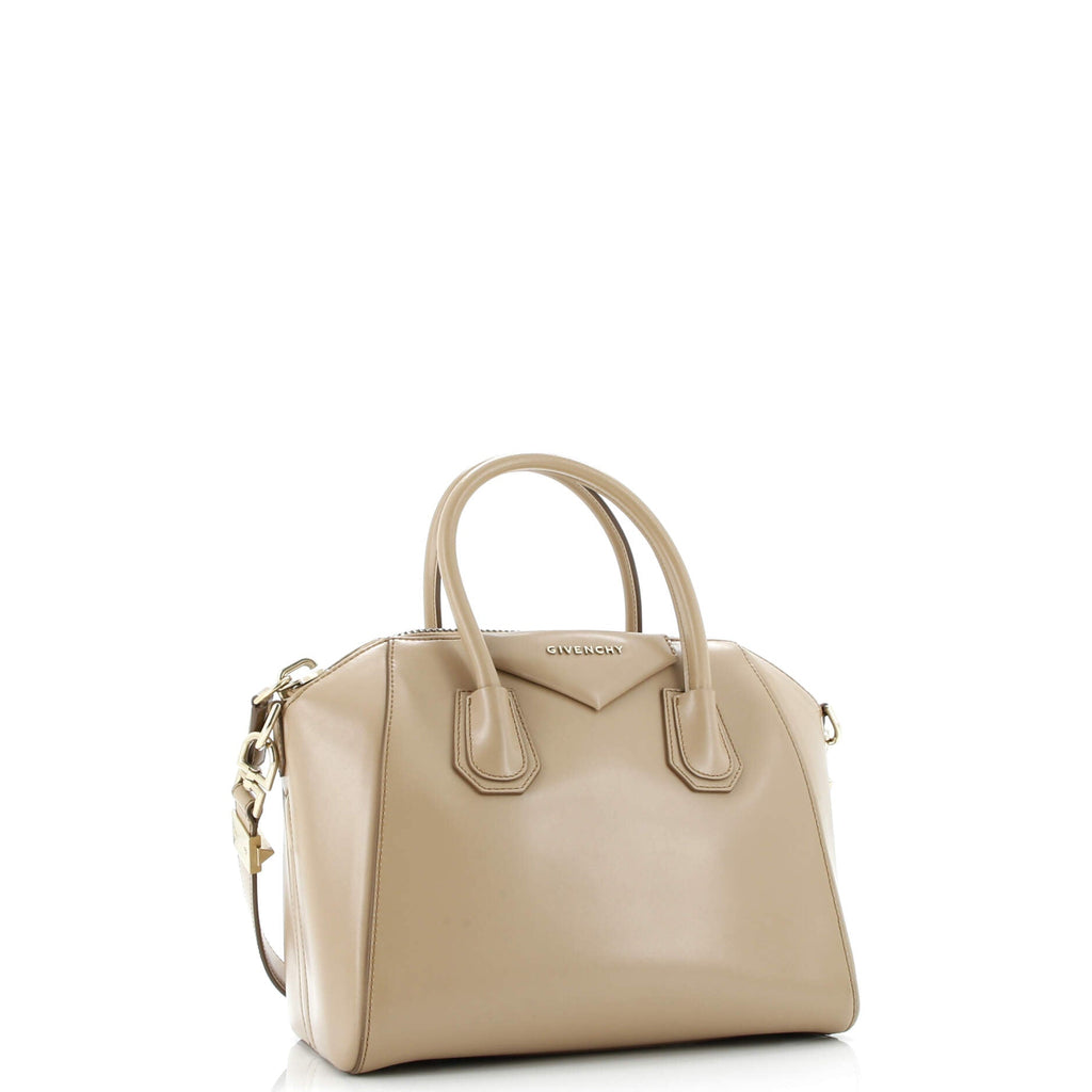 Antigona Bag Glazed Leather Small