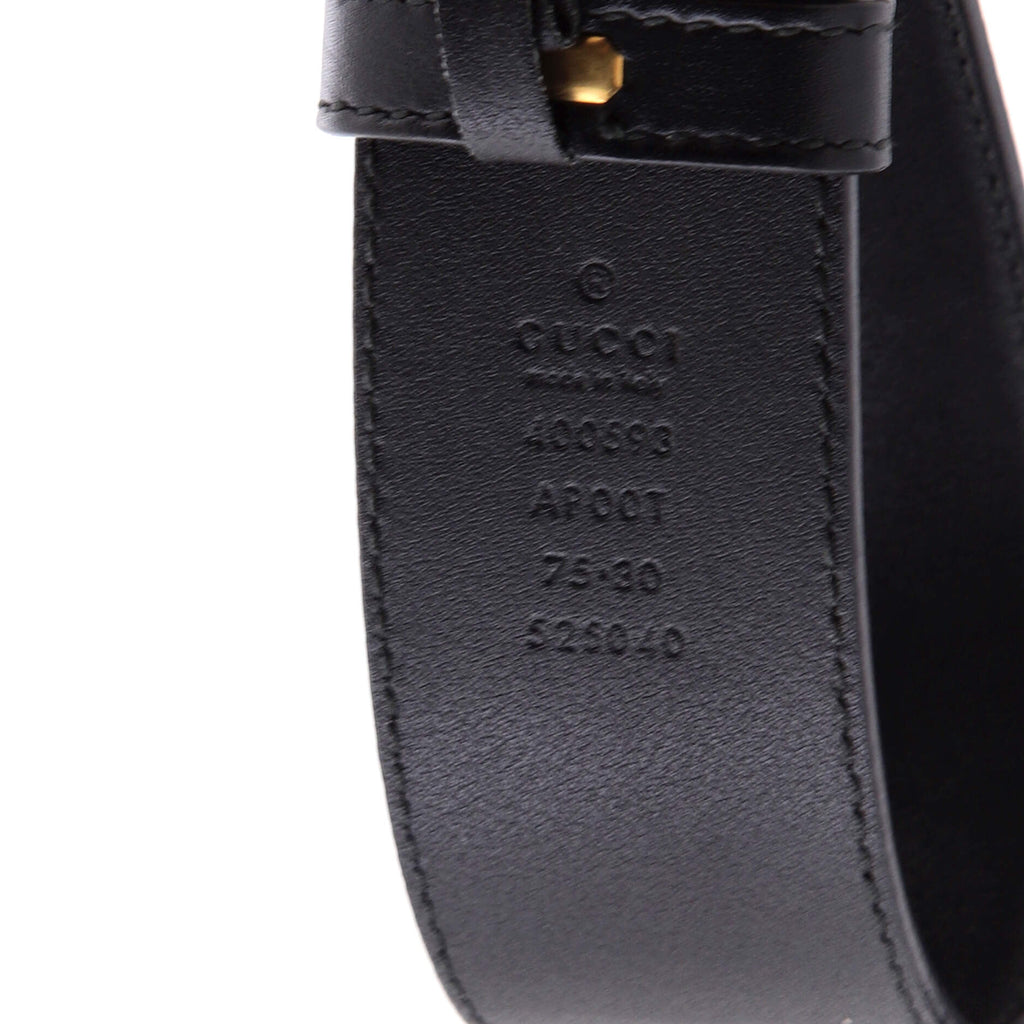 GG Marmont Belt Leather Wide