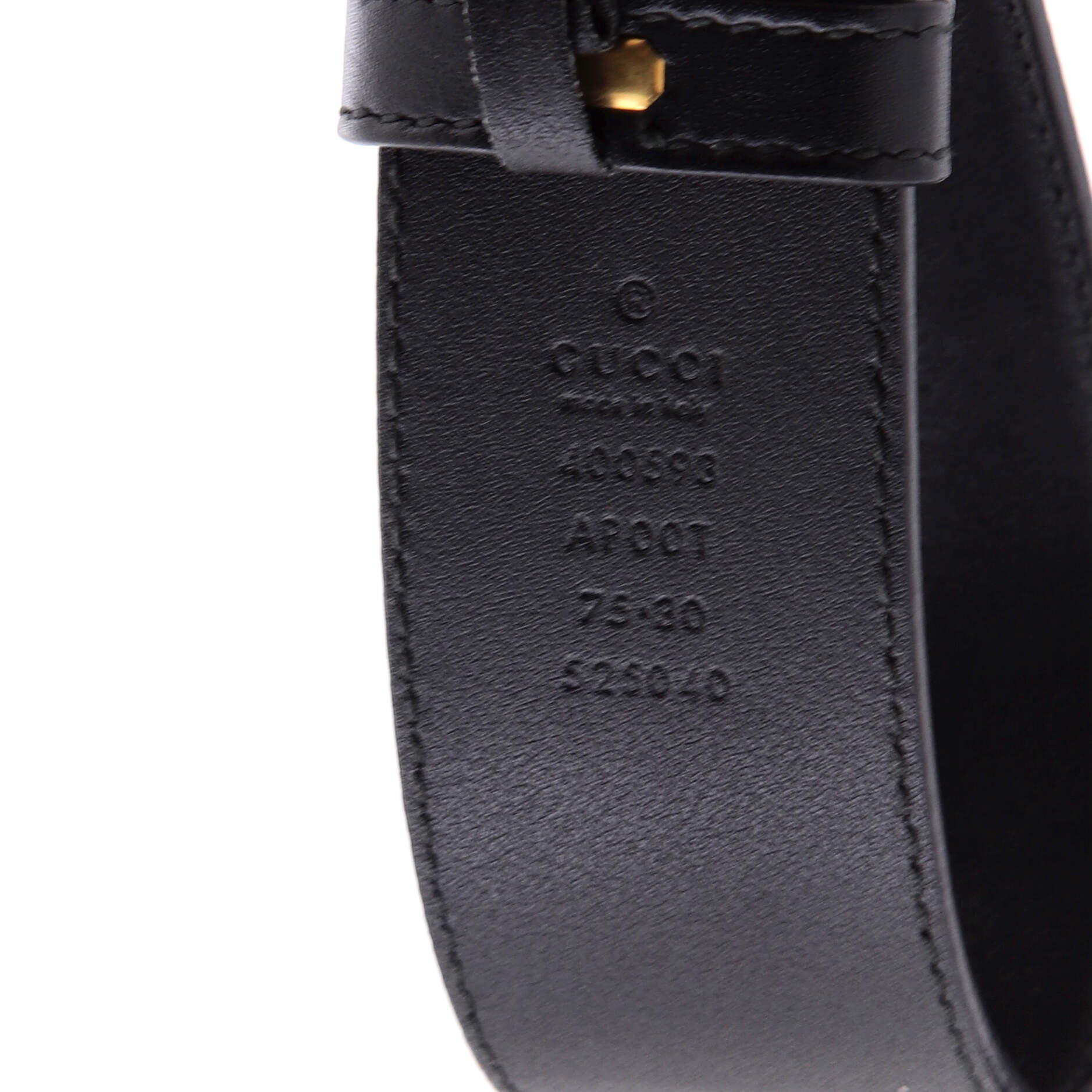 GG Marmont Belt Leather Wide