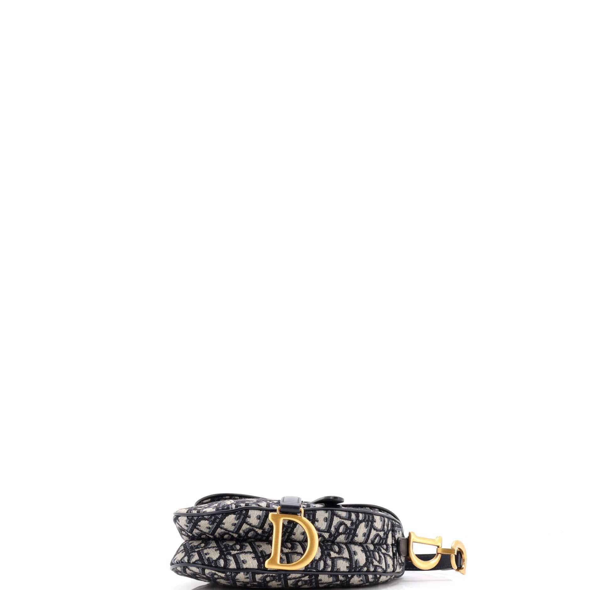 Saddle Handbag Oblique Canvas Mini