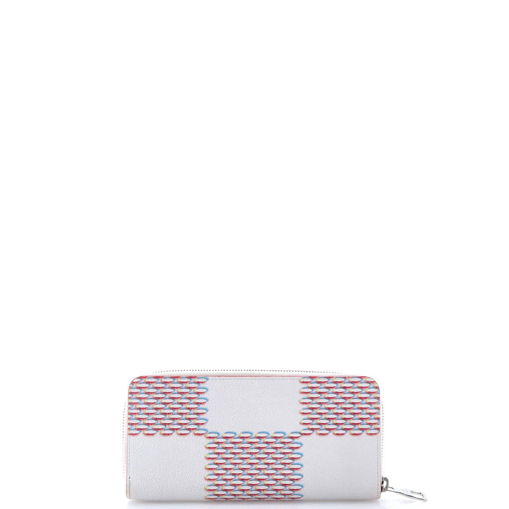 Zippy Wallet Limited Edition Damier Spray Leather Vertical