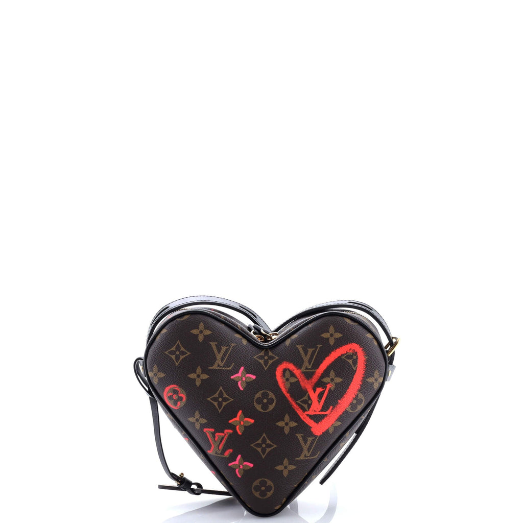 Coeur Handbag Limited Edition Fall in Love Monogram Canvas