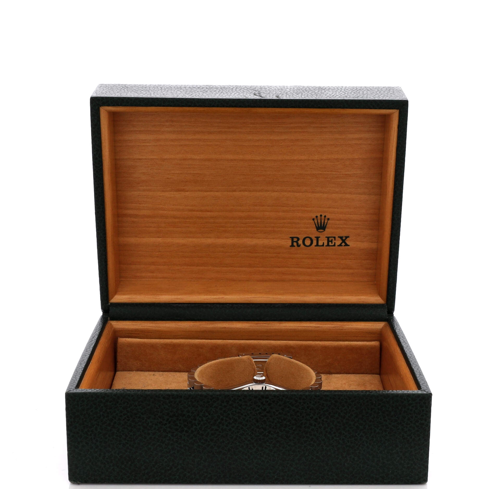 Oyster Perpetual Datejust Automatic Watch Stainless Steel and White Gold with Diamond Markers 26