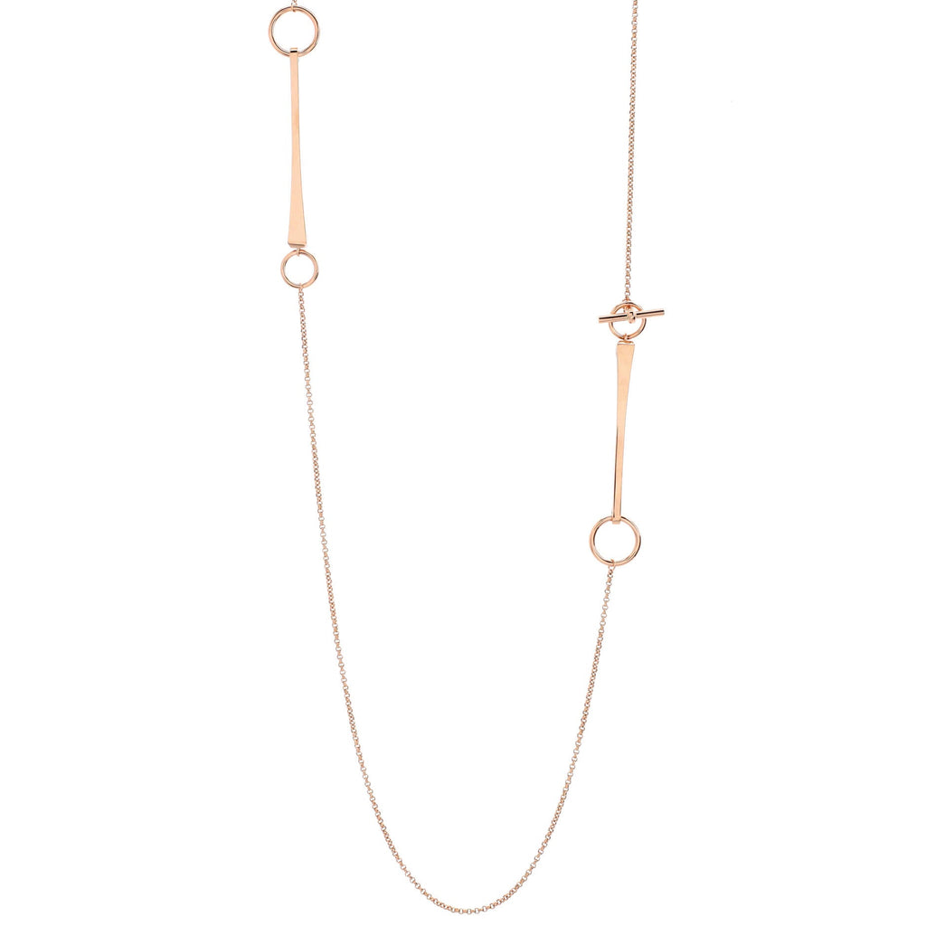 Clou de Forge Long Necklace 18K Rose Gold