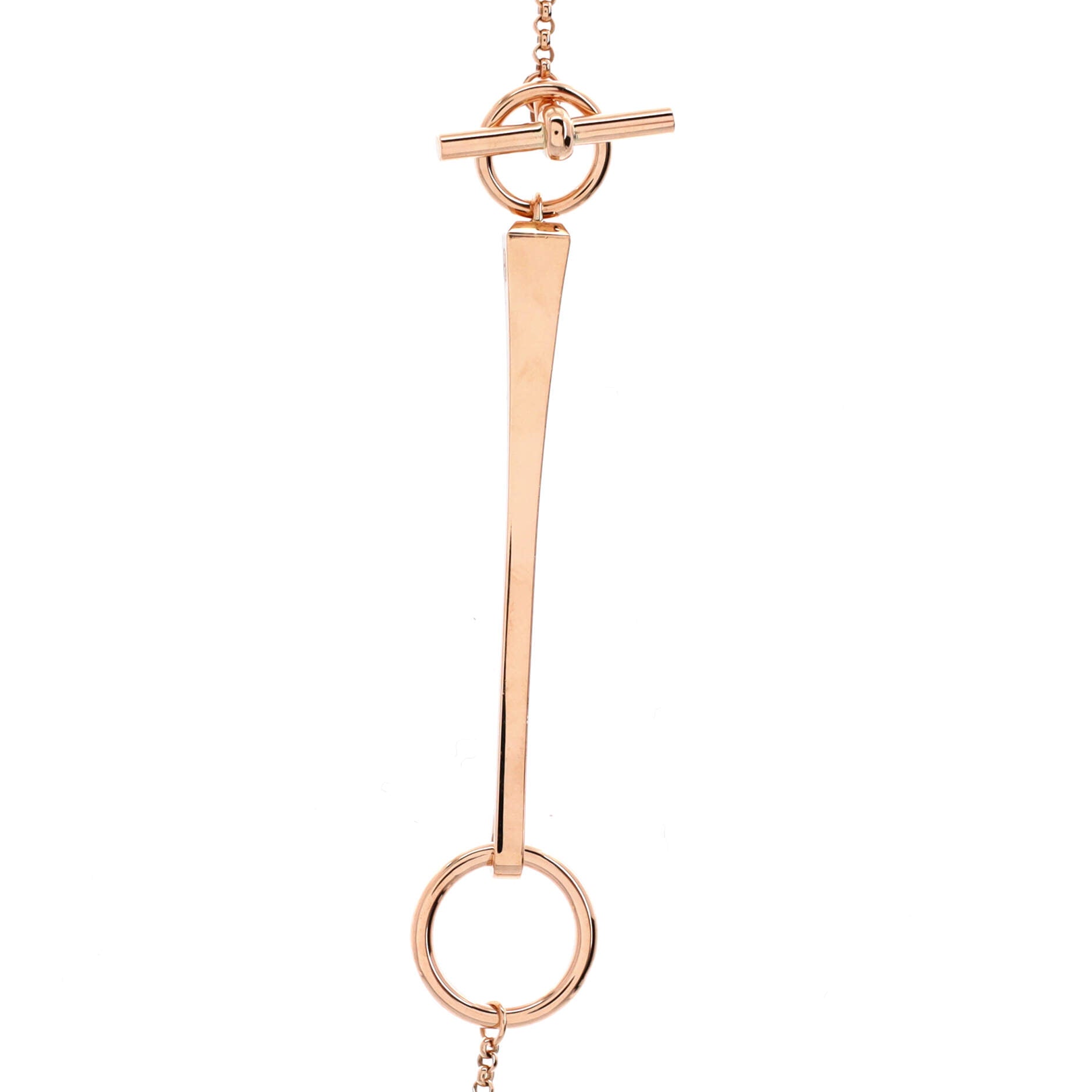 Clou de Forge Long Necklace 18K Rose Gold
