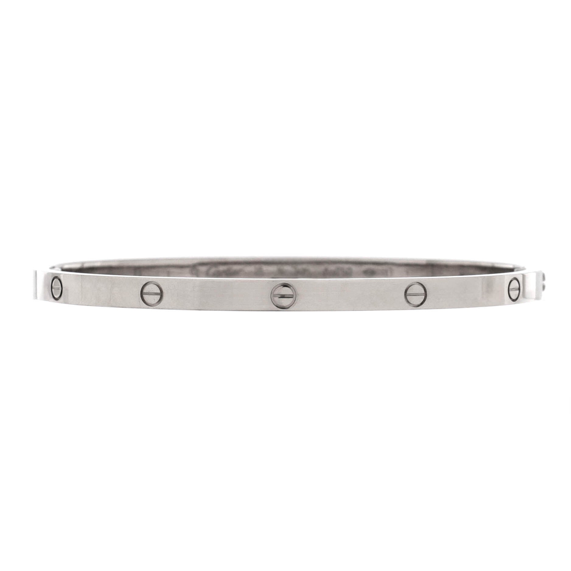 Love Bracelet 18K White Gold Small