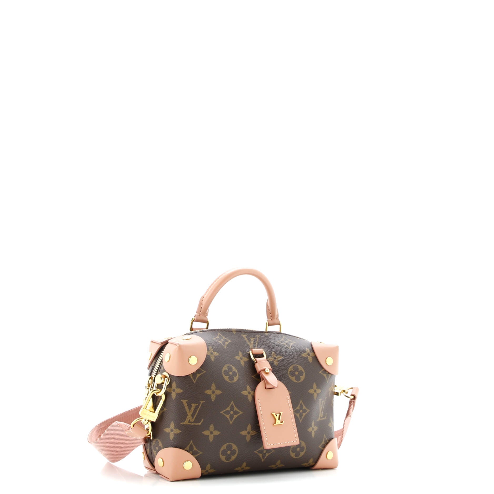 Petite Malle Souple Handbag Monogram Canvas