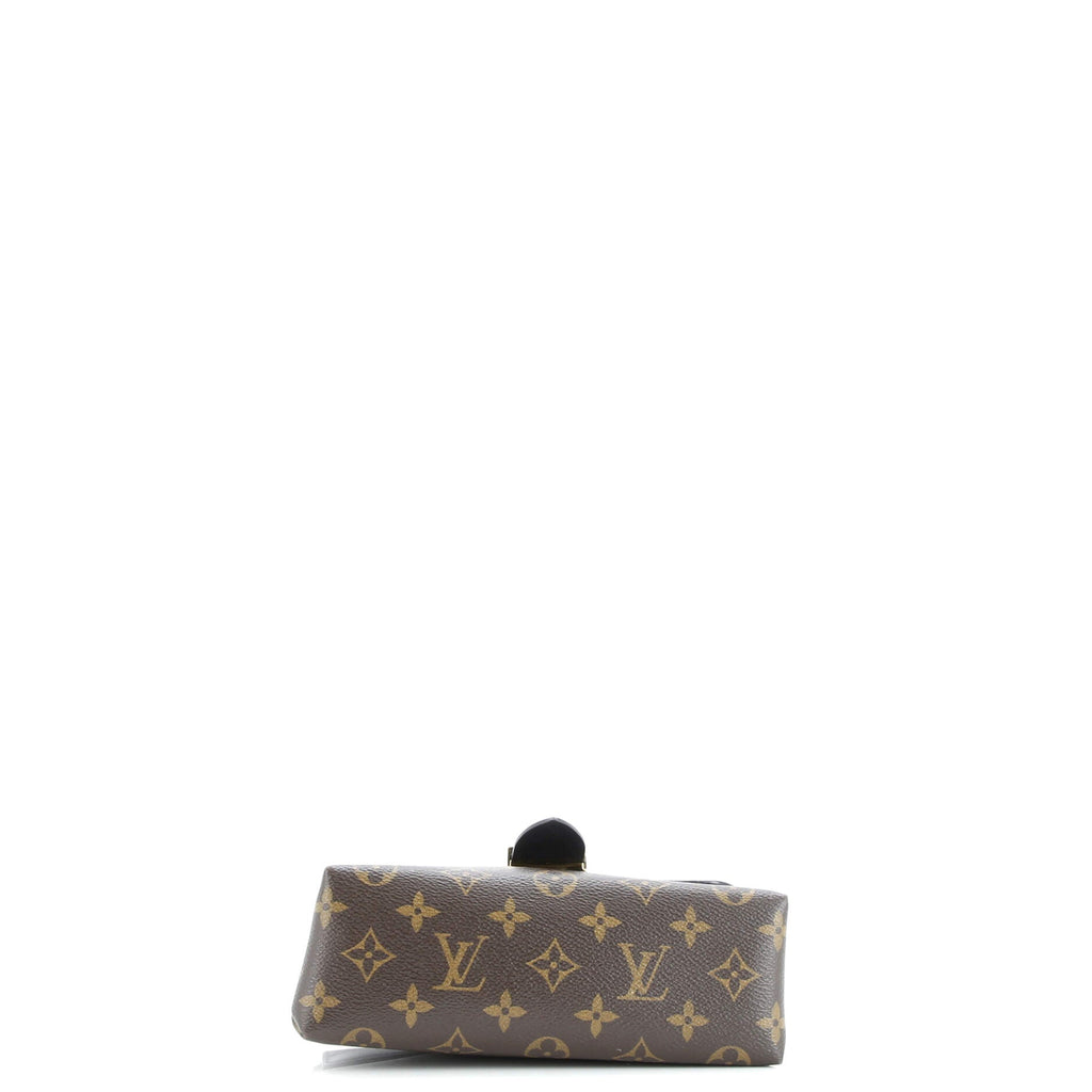 Locky Handbag Monogram Canvas with Leather BB