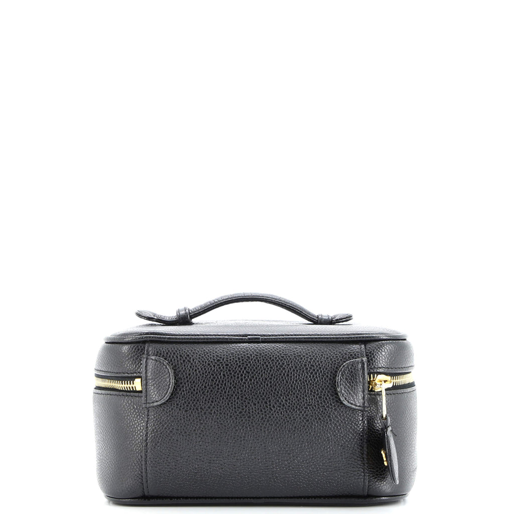 Vintage Timeless Cosmetic Case Caviar Medium