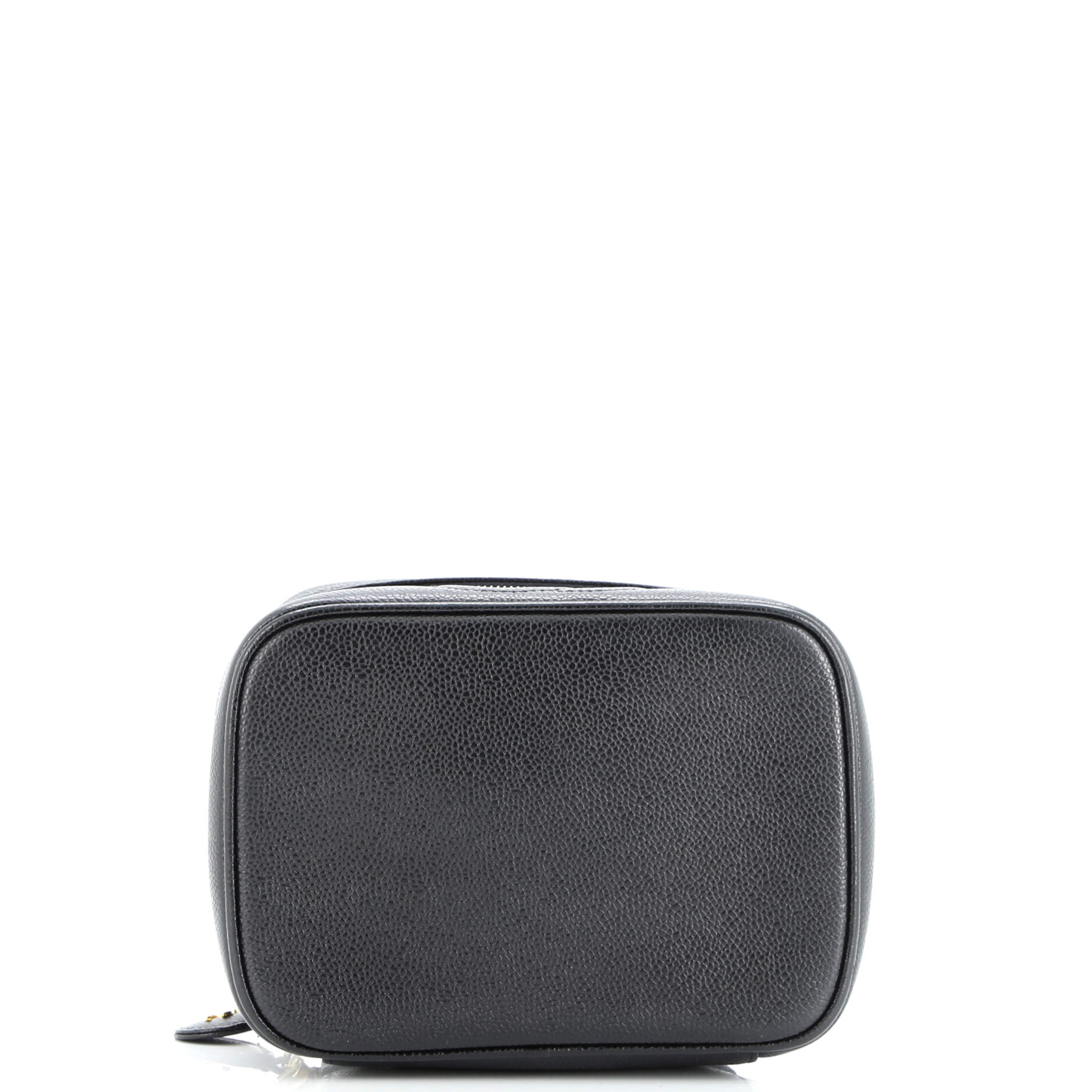 Vintage Timeless Cosmetic Case Caviar Medium