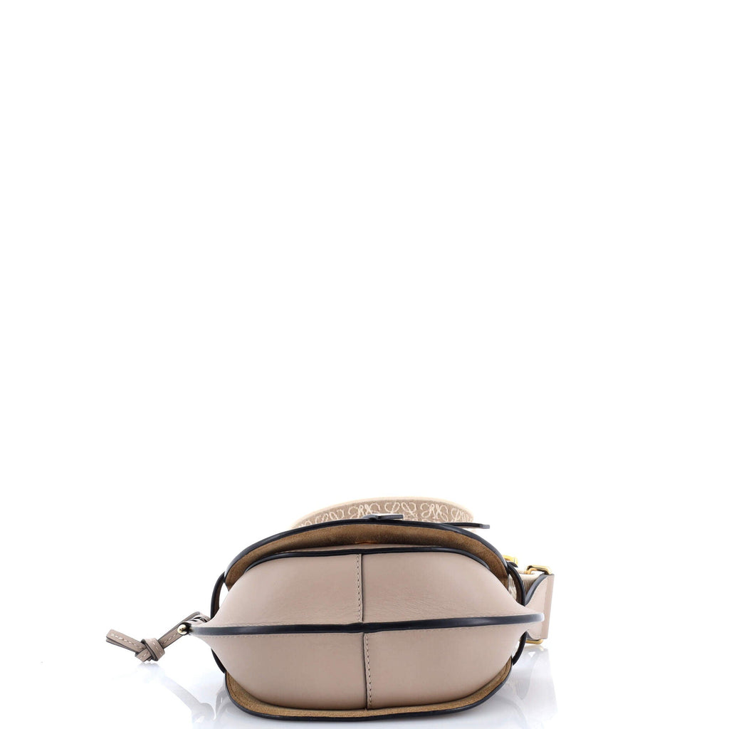 Gate Dual Shoulder Bag Leather Mini
