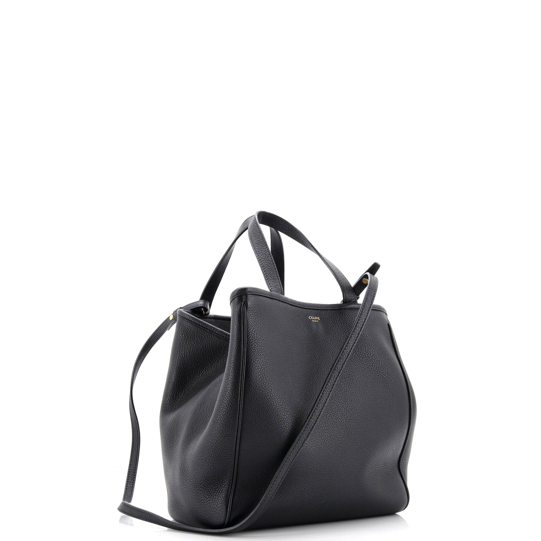 Folded Cabas Leather Small