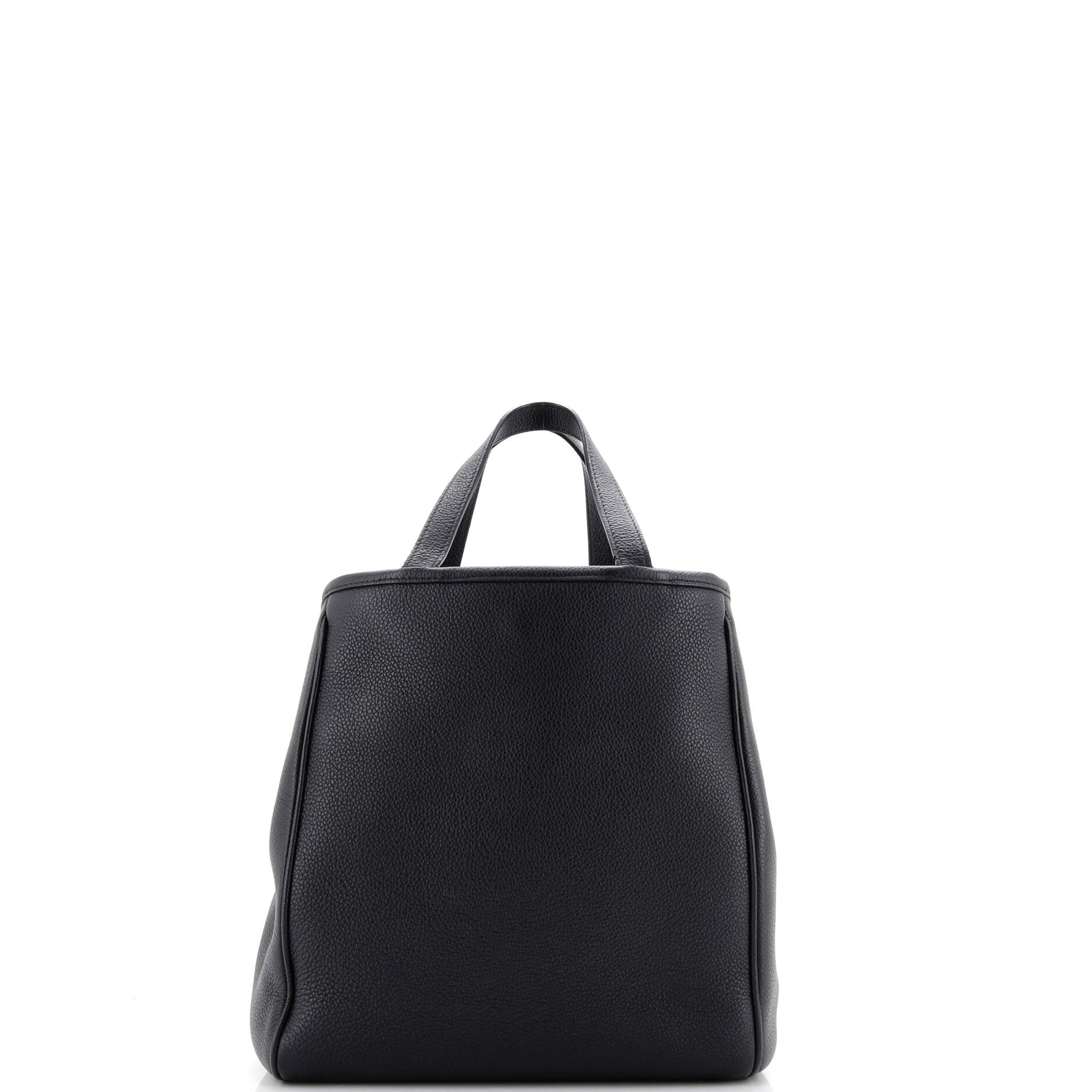 Folded Cabas Leather Small