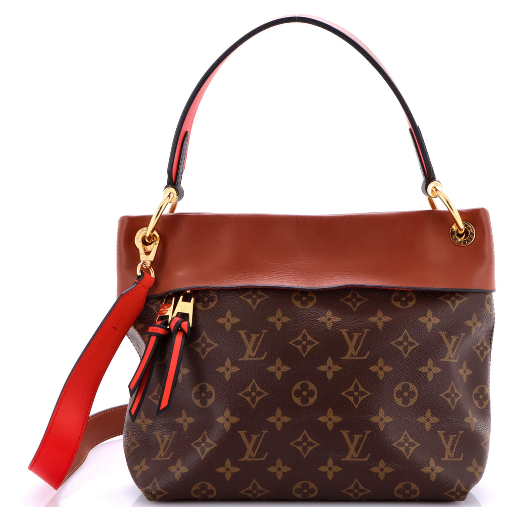 Tuileries Besace Bag Monogram Canvas with Leather