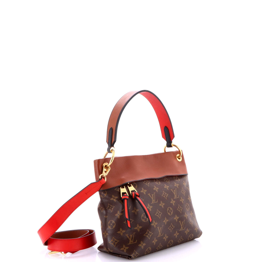 Tuileries Besace Bag Monogram Canvas with Leather