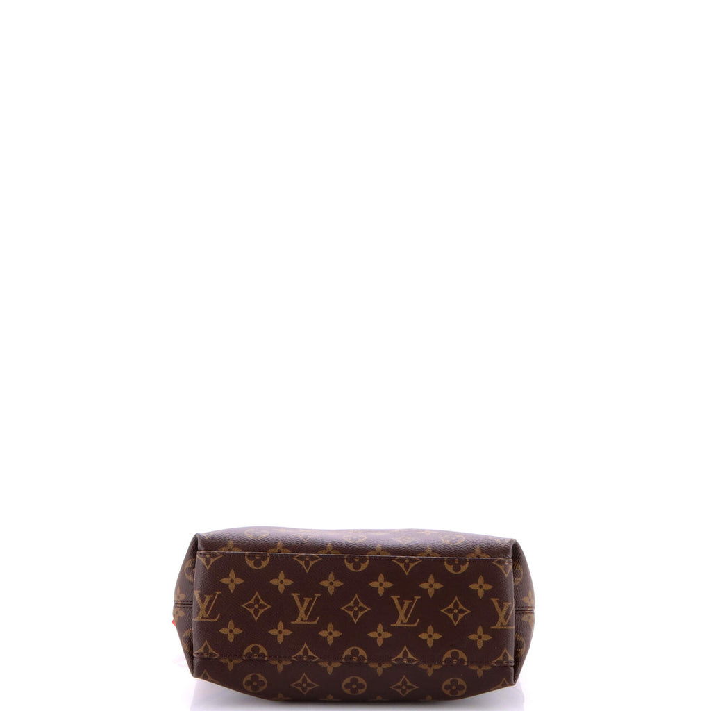 Tuileries Besace Bag Monogram Canvas with Leather