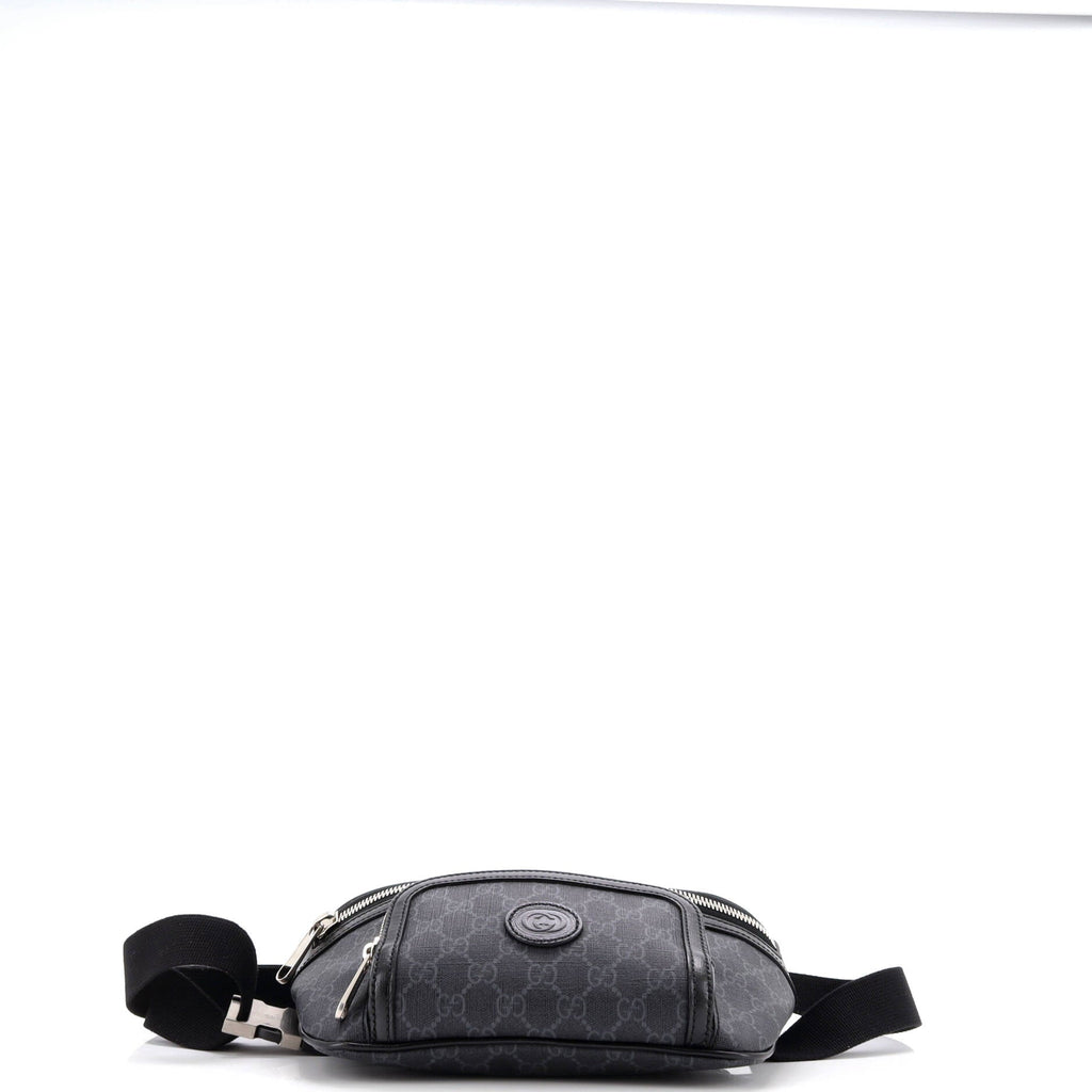 Interlocking G Patch Belt Bag GG Coated Canvas Large