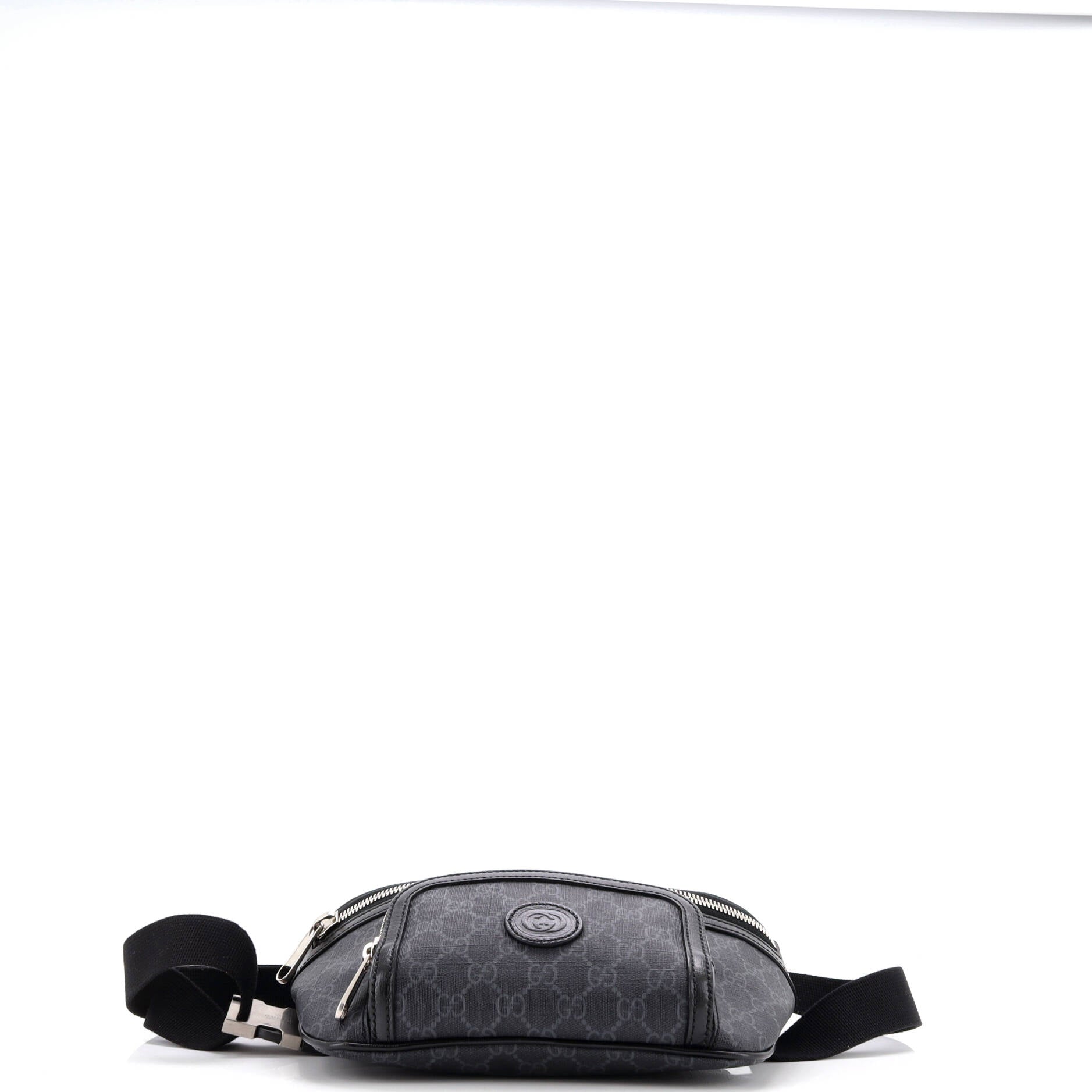 Interlocking G Patch Belt Bag GG Coated Canvas Large