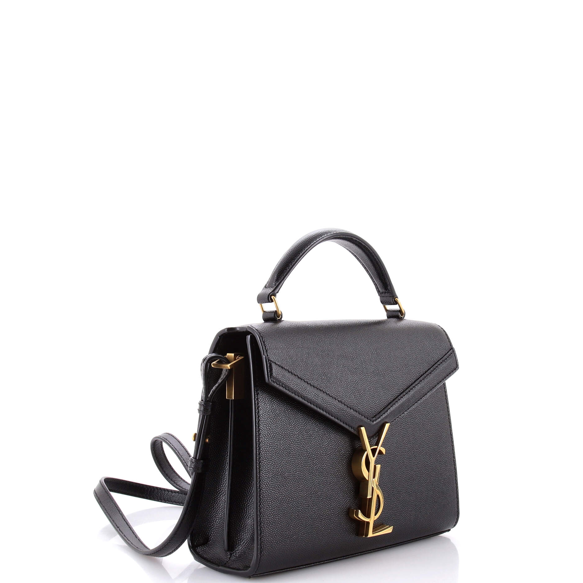 Cassandra Top Handle Bag Leather Mini