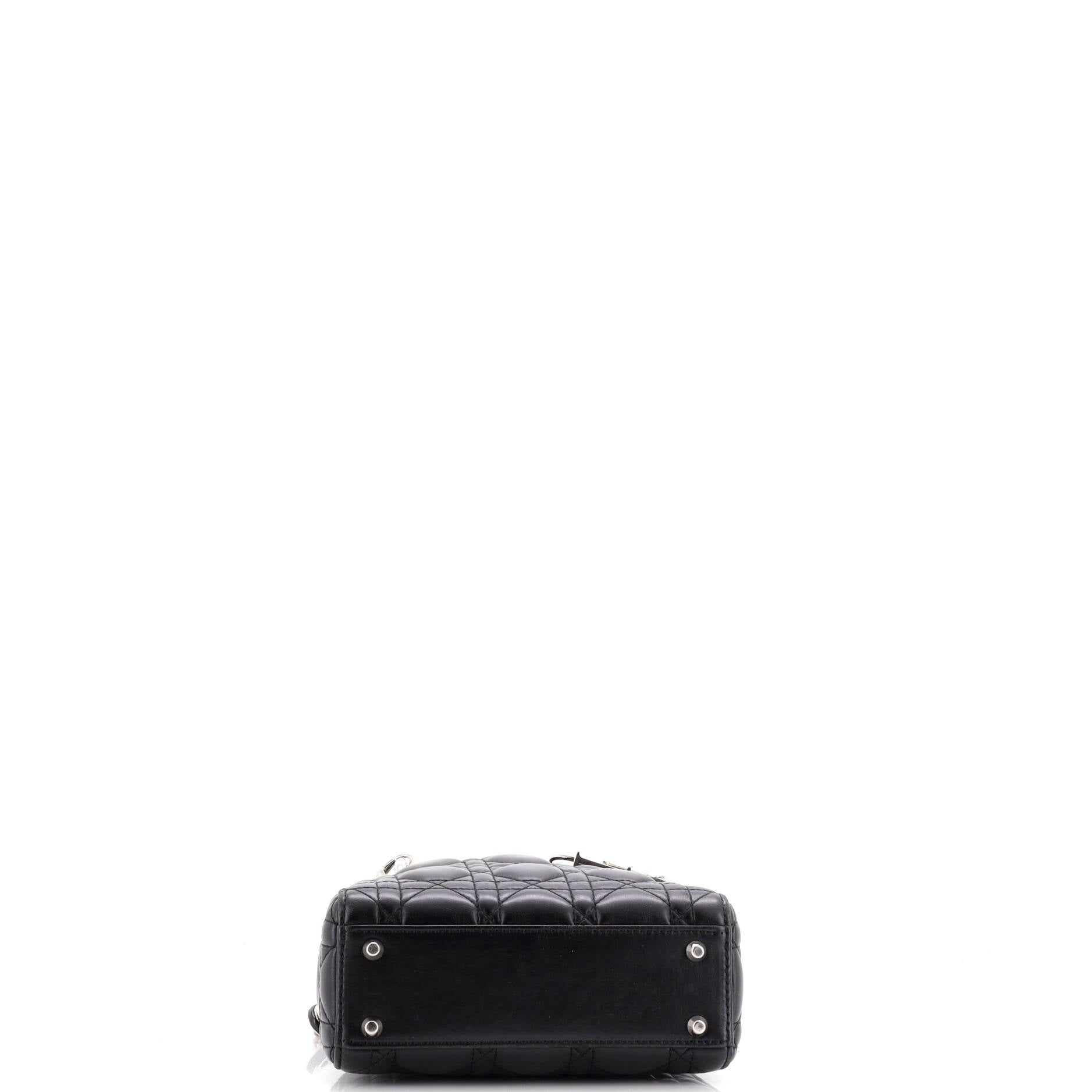 Lady Dior Chain Bag Cannage Quilt Lambskin Mini