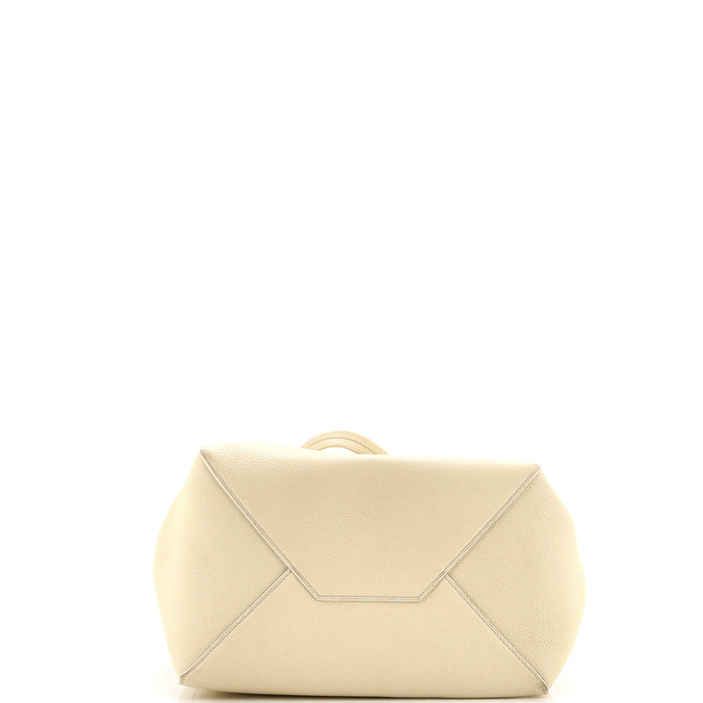 Phantom Tie Cabas Tote Leather Small