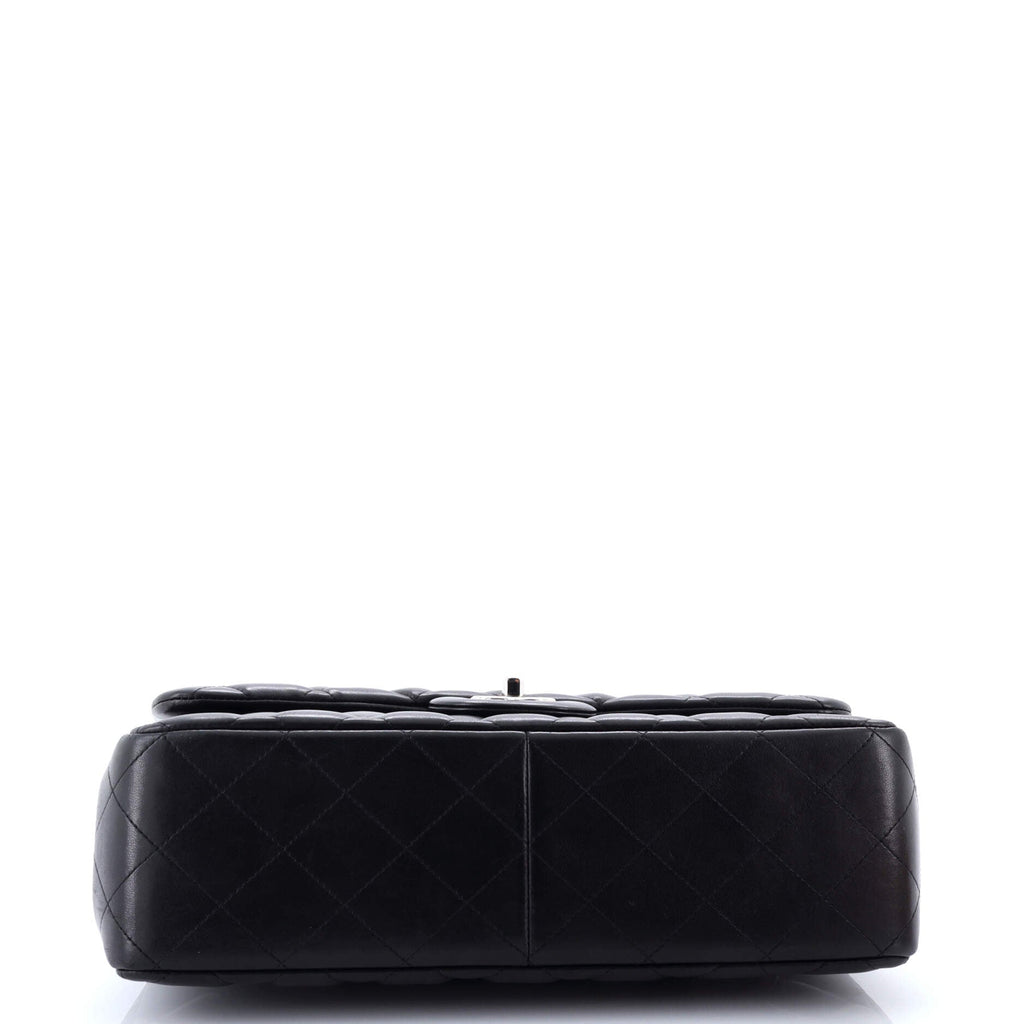 Classic Double Flap Bag Quilted Lambskin Jumbo
