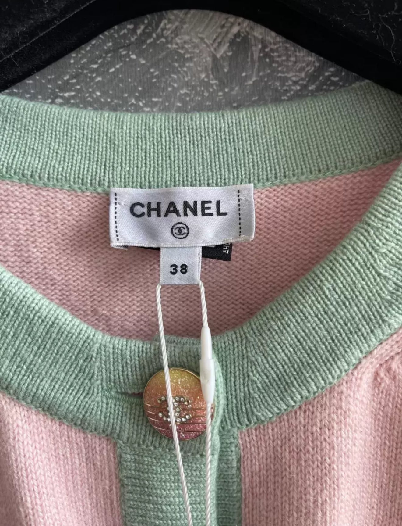 Chanel 24C pink cashmere igan