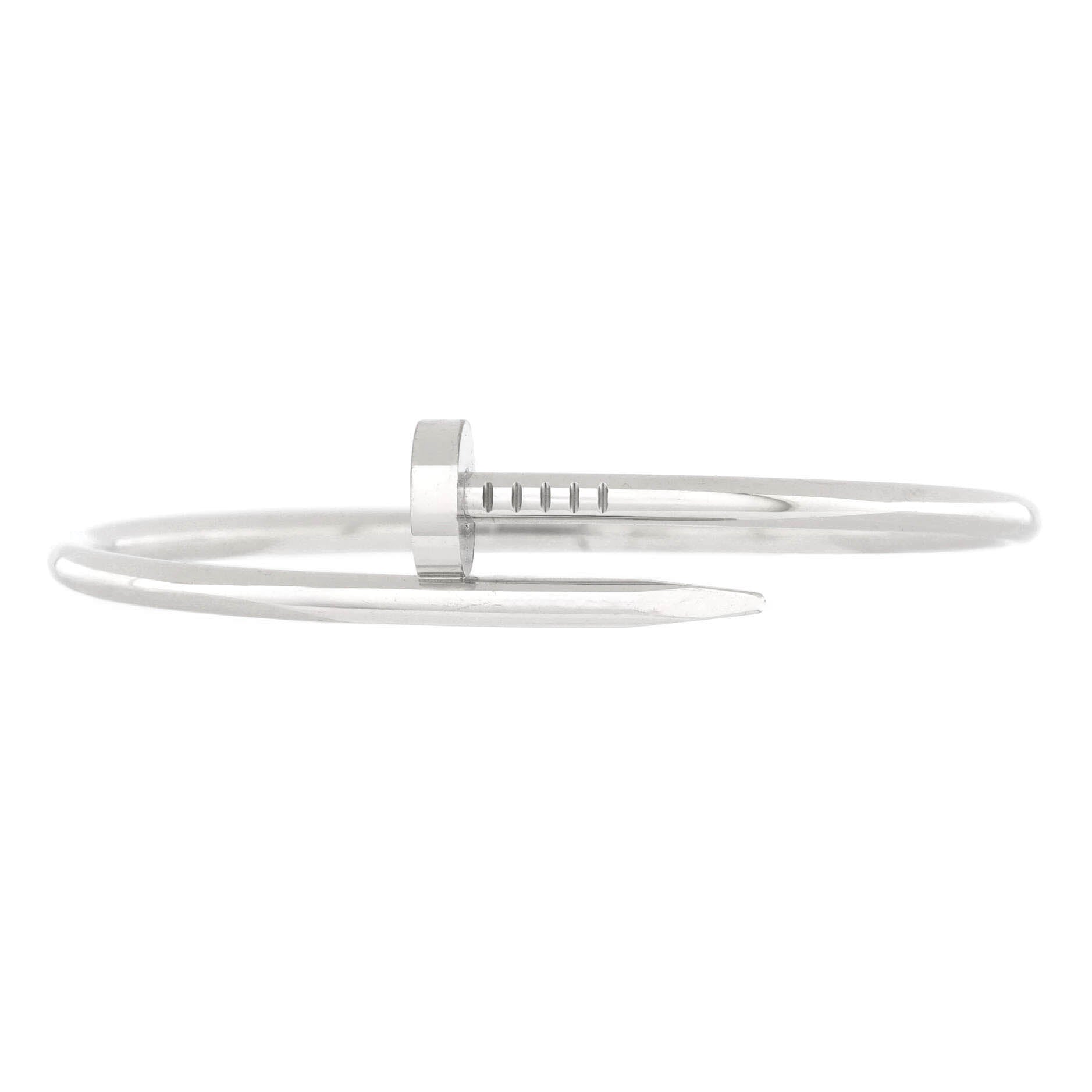 Juste un Clou Bracelet 18K White Gold Classic