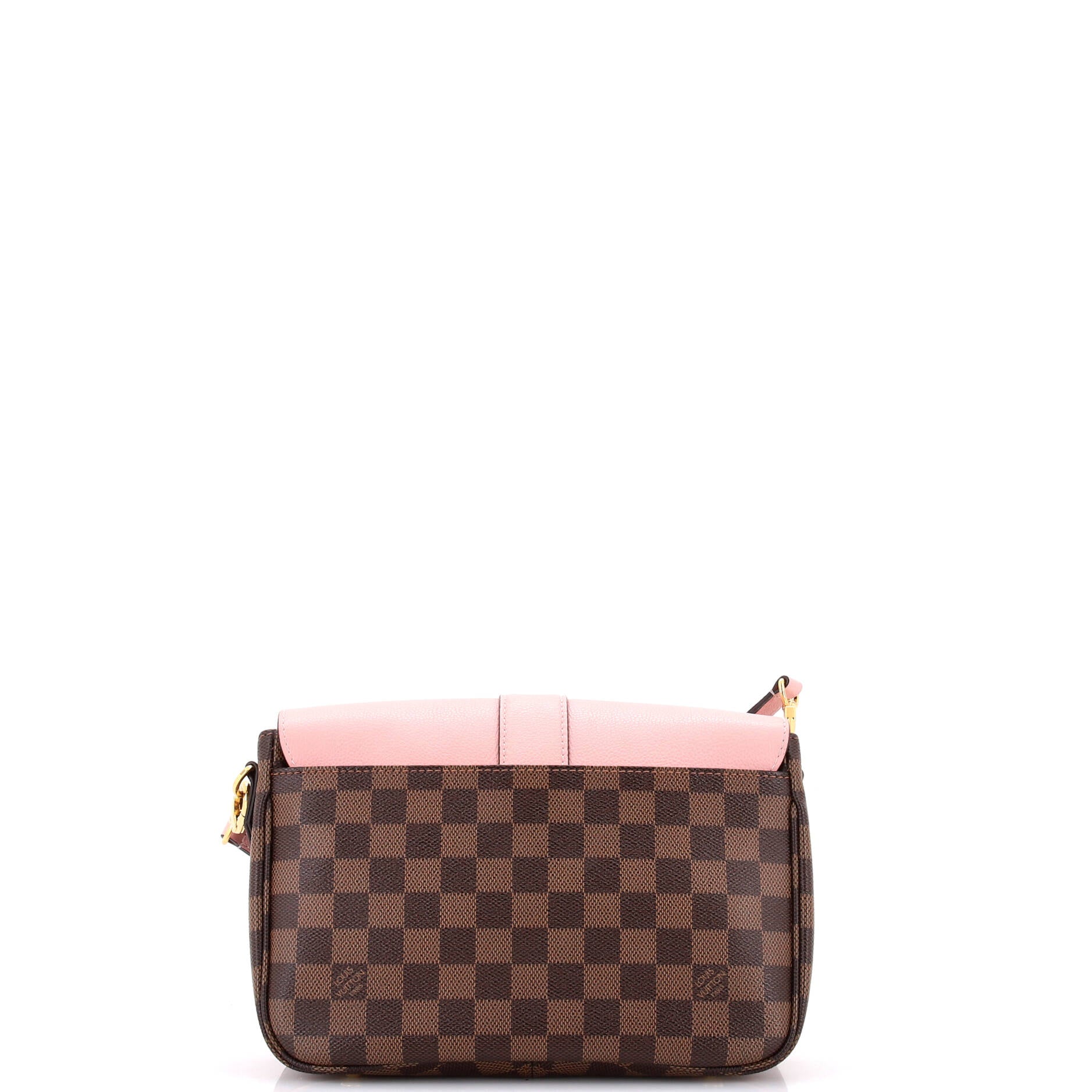 Clapton Handbag Damier and Leather PM