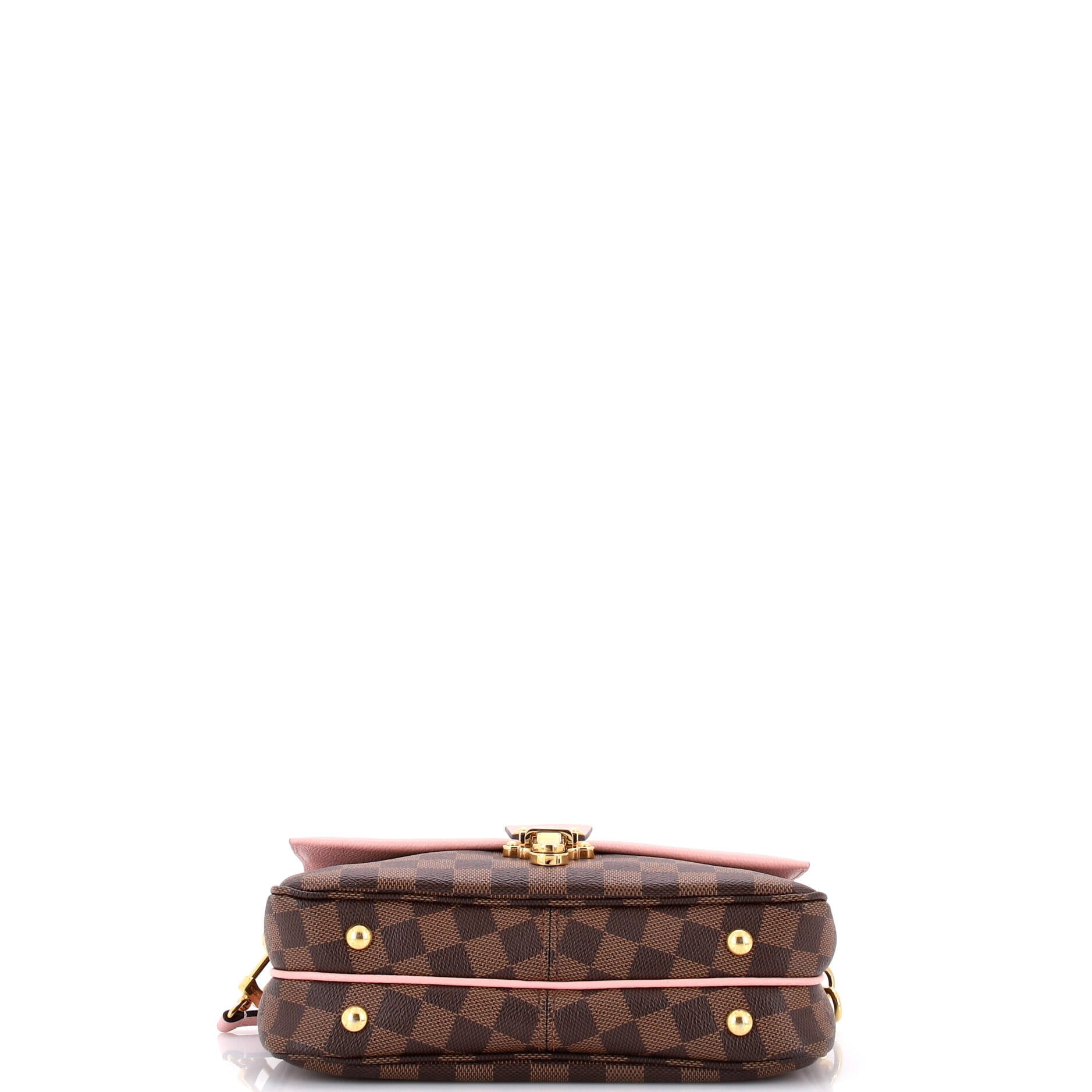 Clapton Handbag Damier and Leather PM