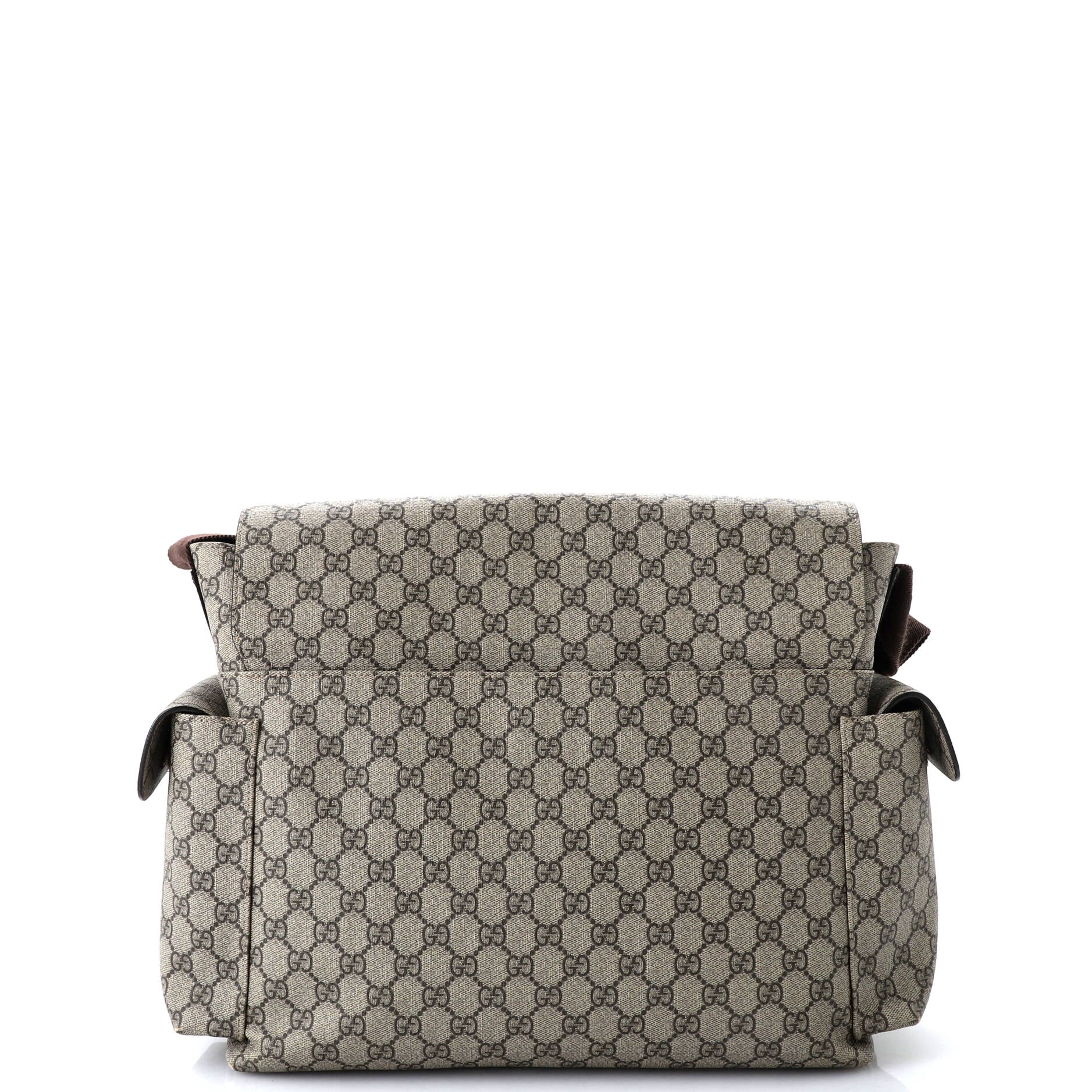 Diaper Bag GG Coated Canvas