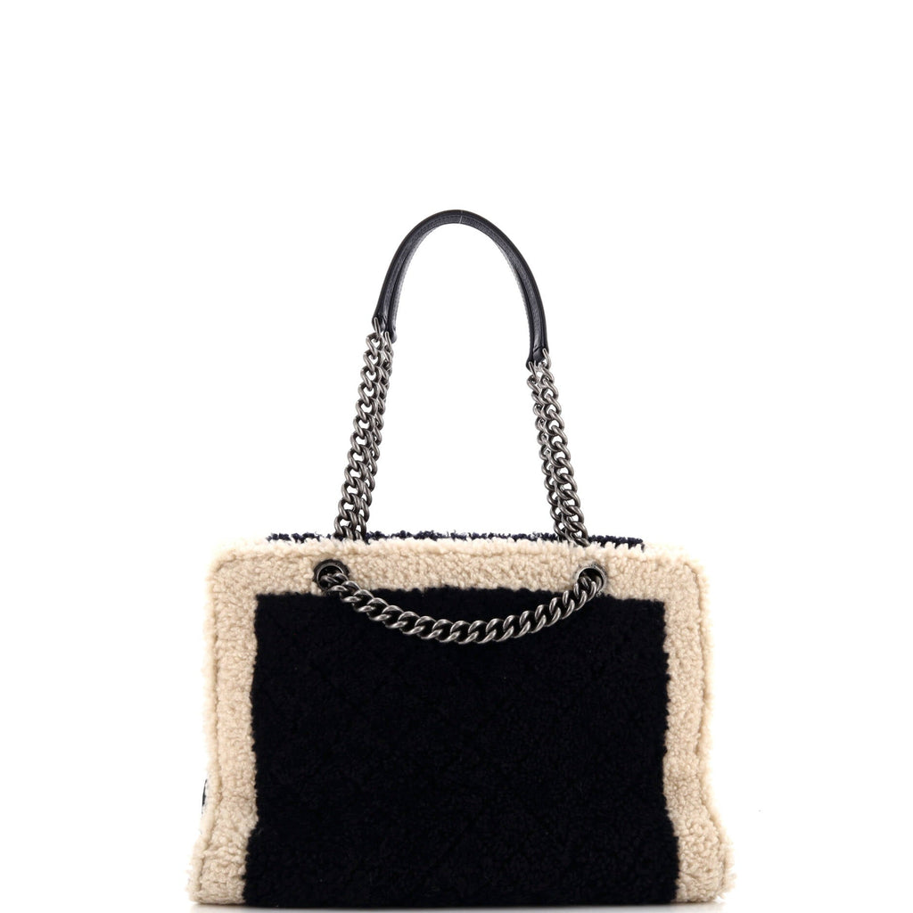 Paris-Salzburg Boy Shopping Bag Shearling Medium