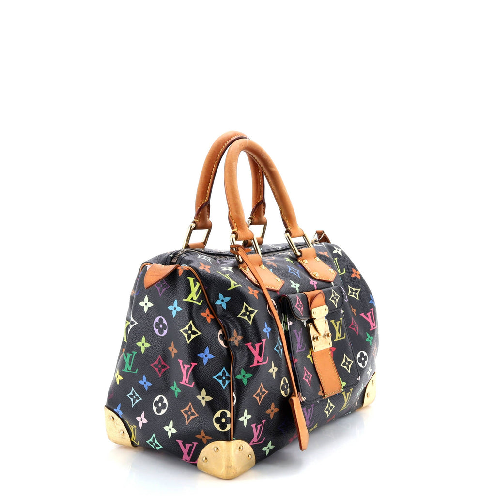 Speedy Handbag Monogram Multicolor 30