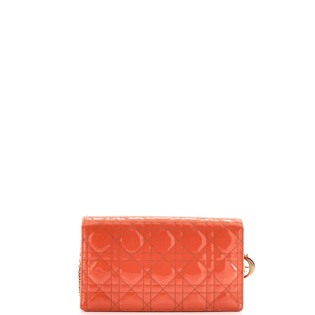 Lady Dior Chain Pouch Cannage Quilt Patent