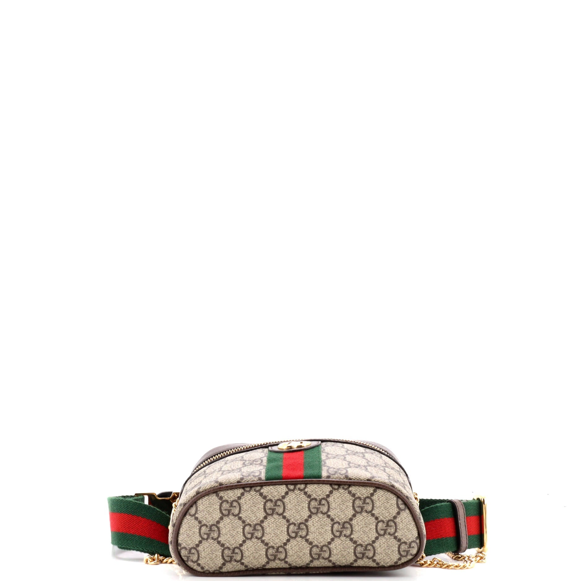 Ophidia Chain Belt Bag GG Coated Canvas Small