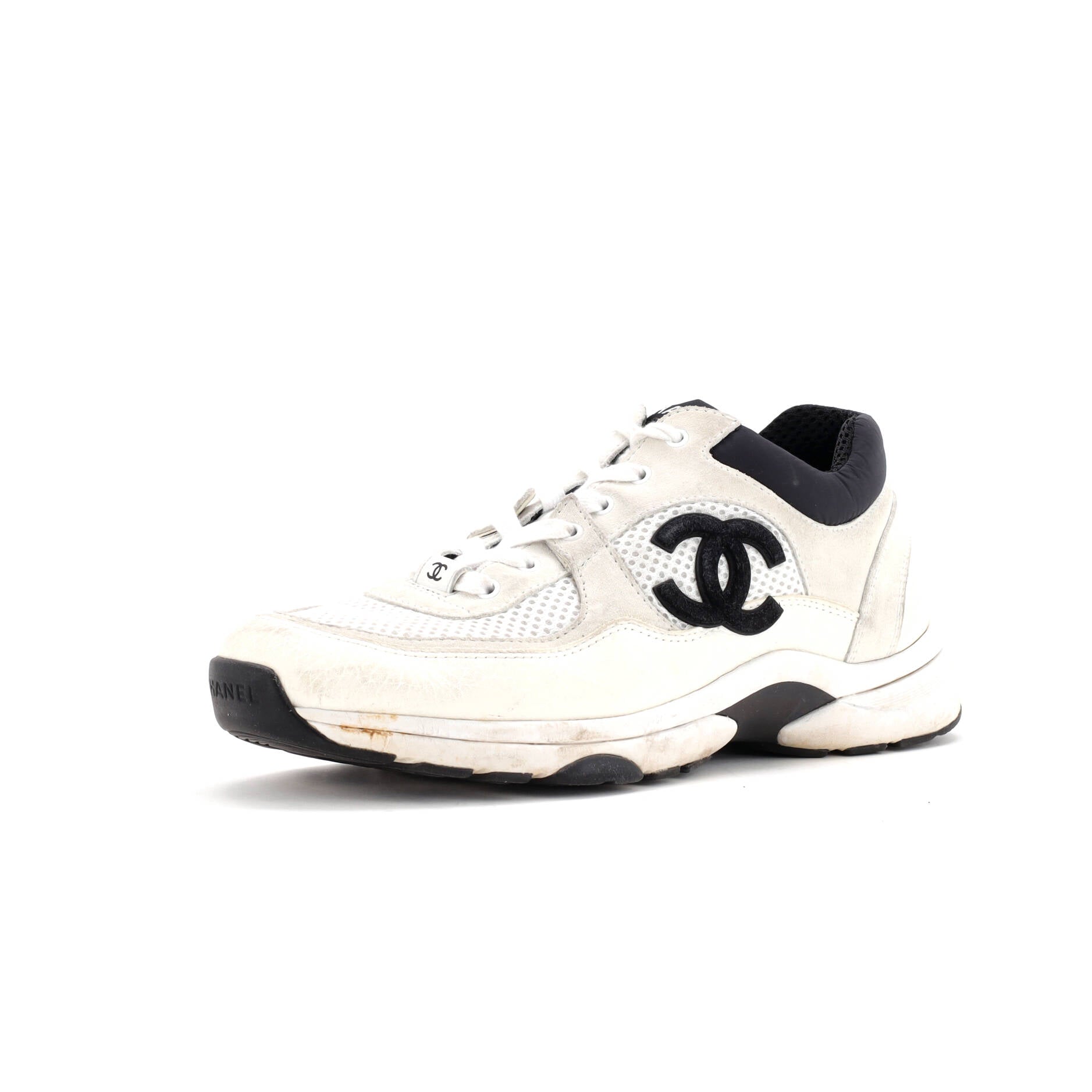Women's CC All Over Print Low-Top Sneakers Suede