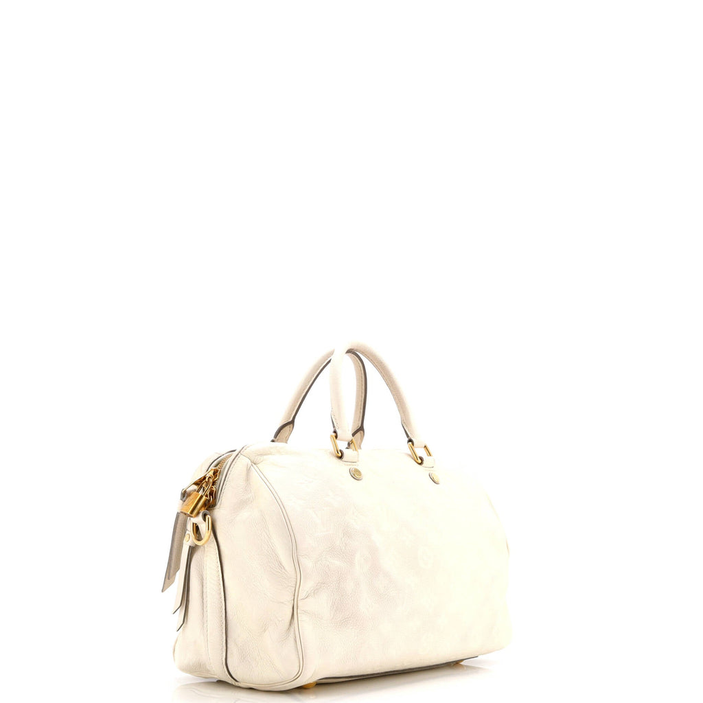 Speedy Bandouliere Bag Monogram Empreinte Leather 30