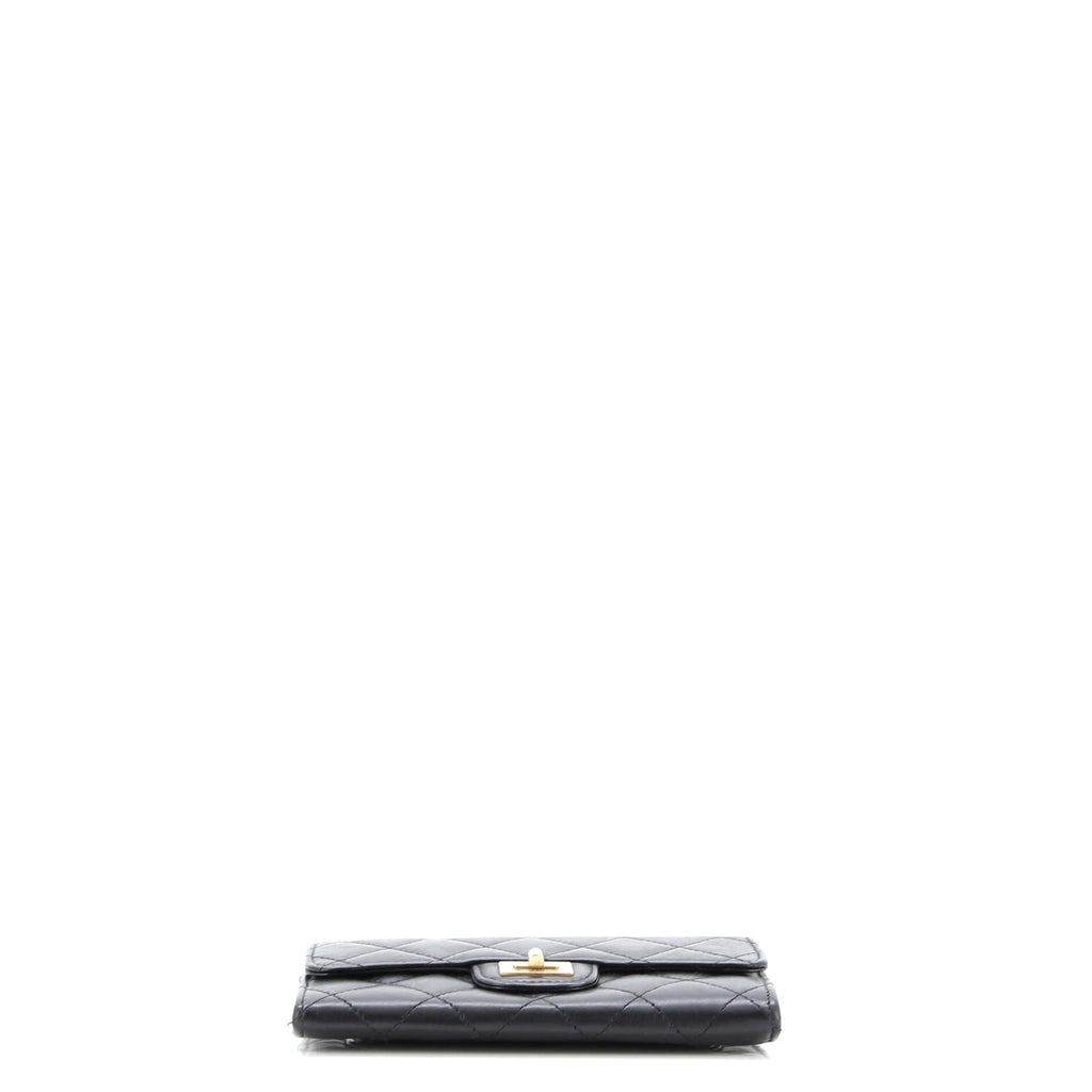 Reissue Flap Wallet Quilted Aged Calfskin Compact