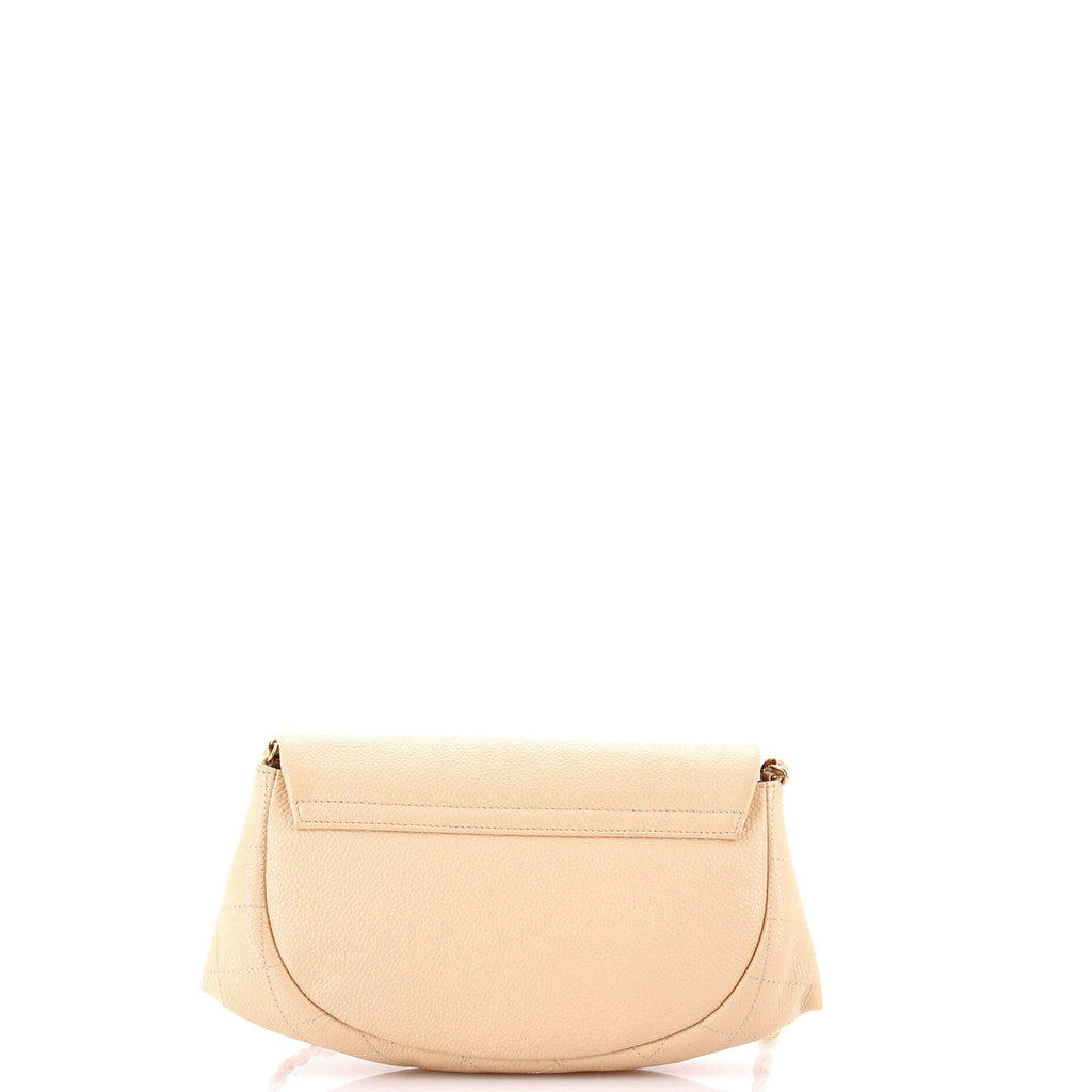 Half Moon Wallet on Chain Caviar