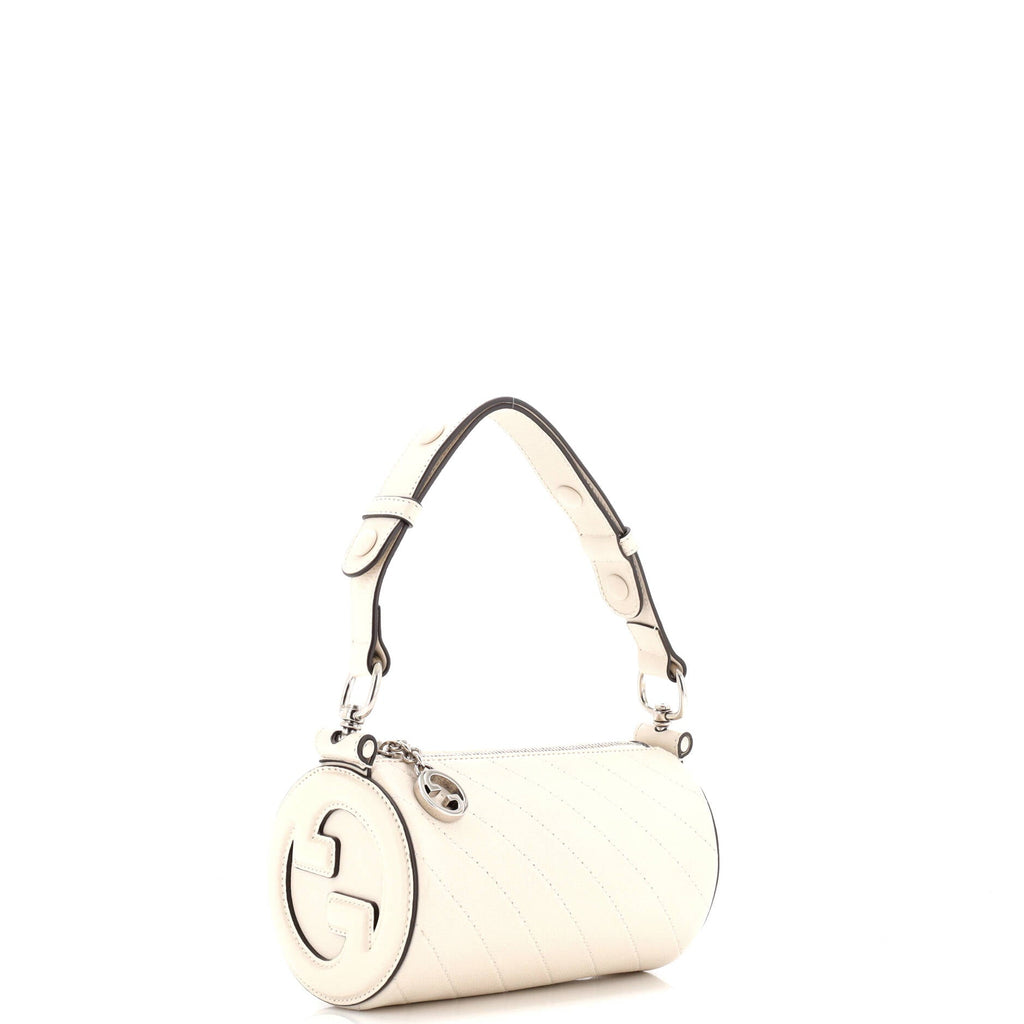Blondie Shoulder Bag Diagonal Quilted Leather Mini
