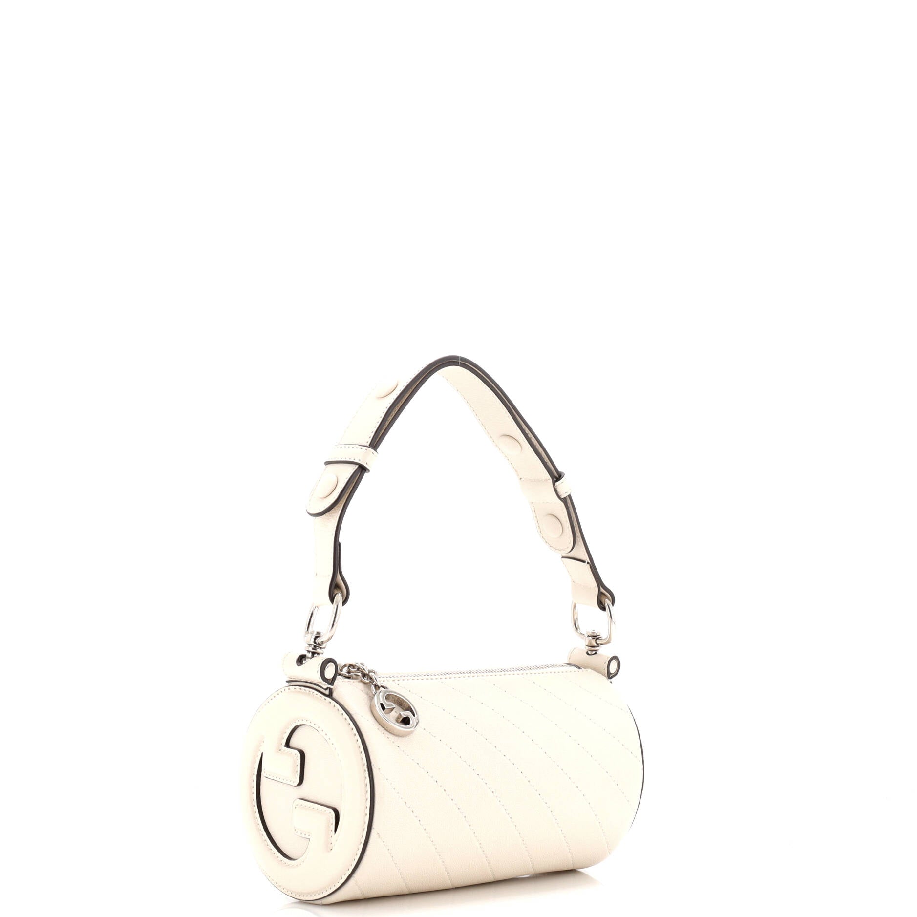 Blondie Shoulder Bag Diagonal Quilted Leather Mini