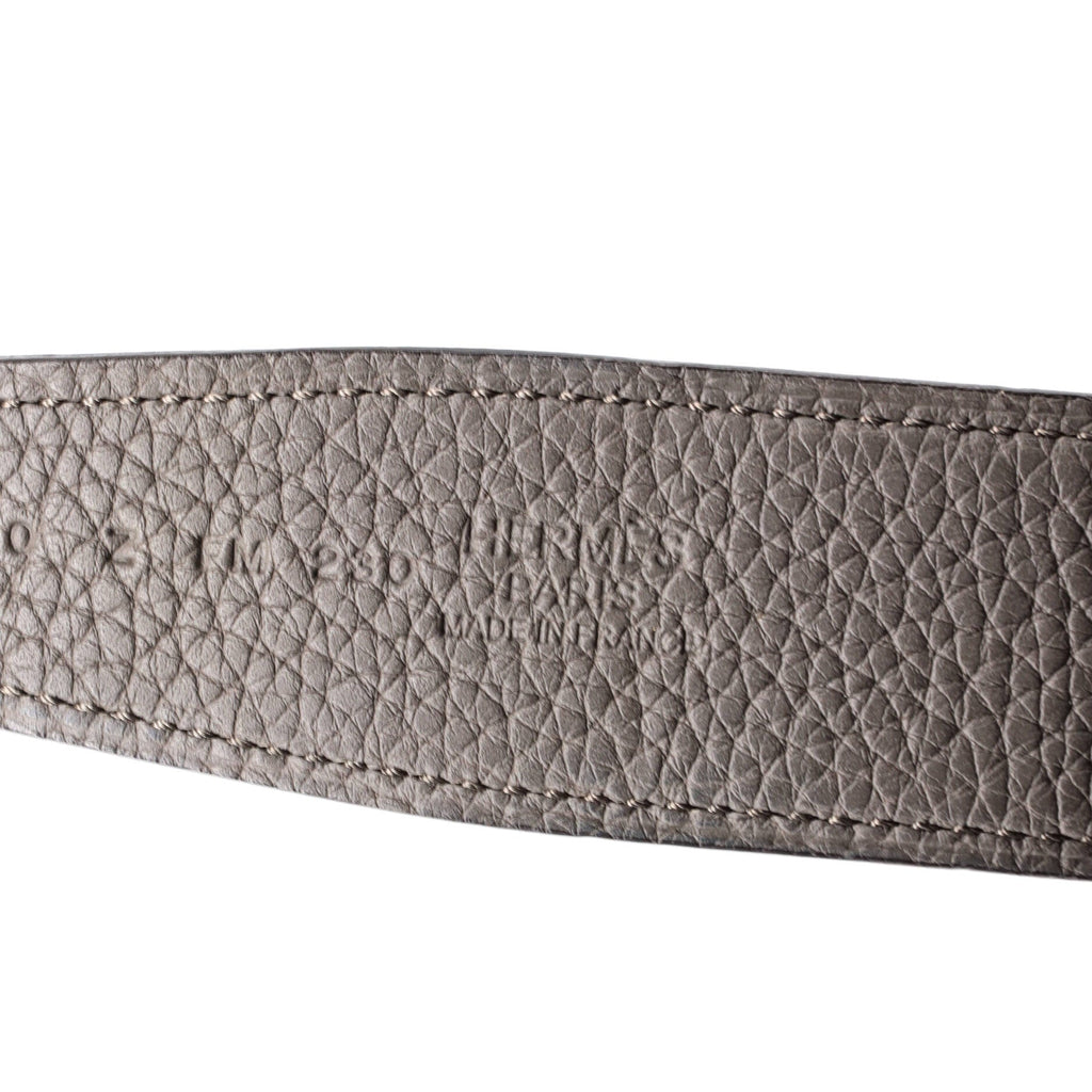 Constance Reversible Belt Leather with So Black Matte Hardware Medium
