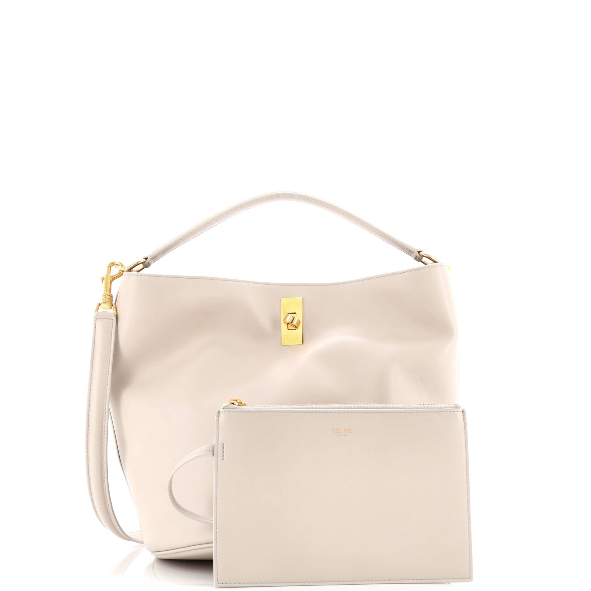 Bucket 16 Bag Leather